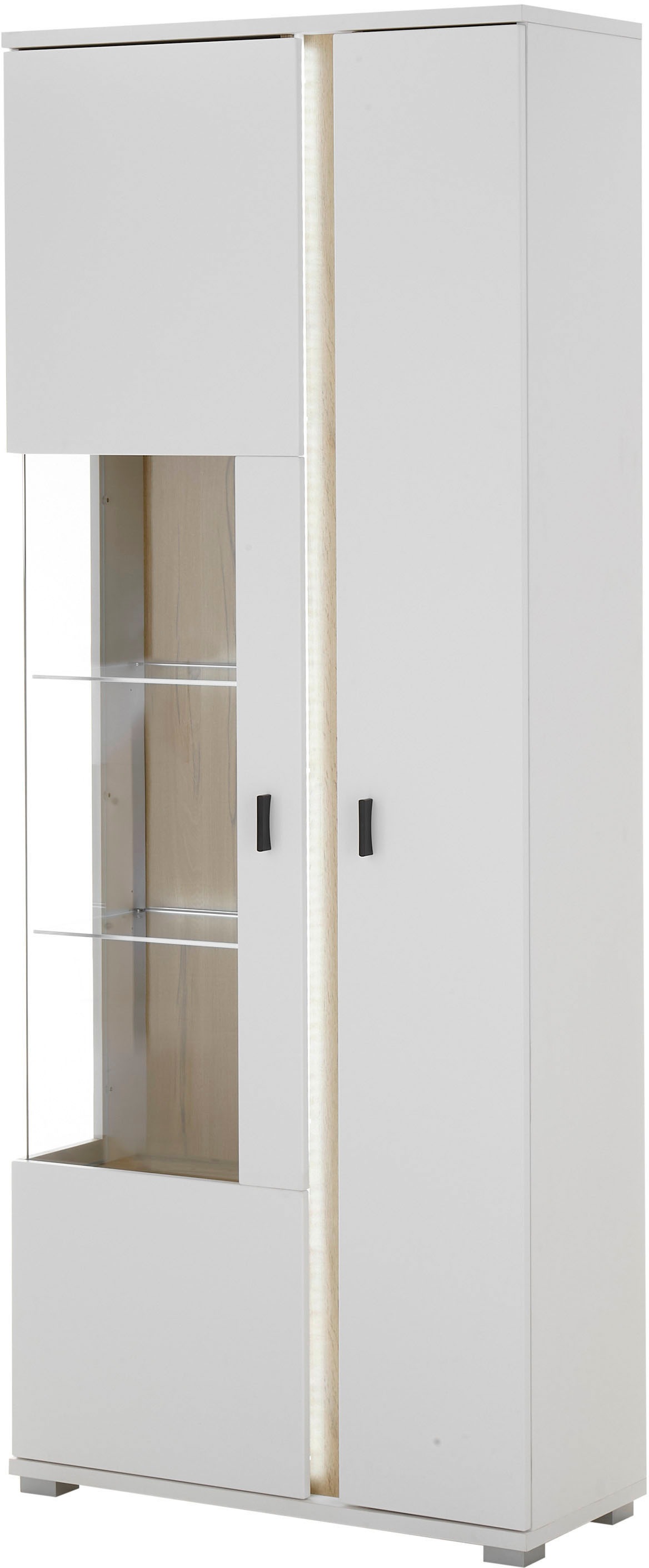 INOSIGN Vitrine "LONG ISLAND, Stauraumvitrine", (1 St.), in moderner Trendf günstig online kaufen