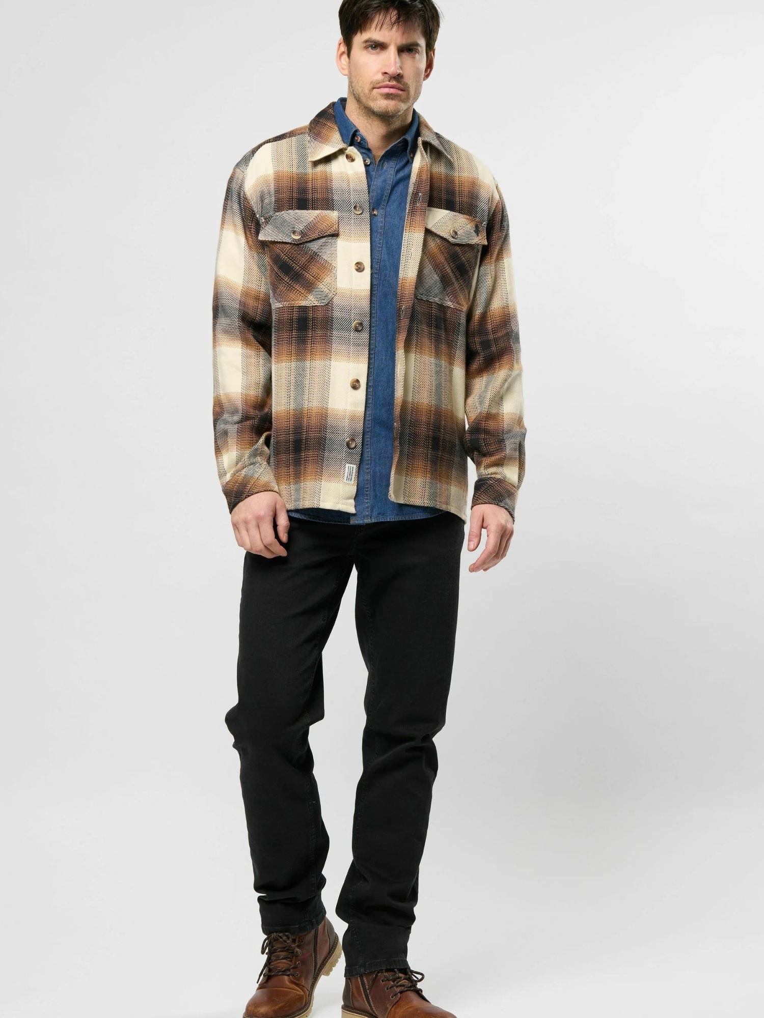 MCS Langarmhemd »MCS Shirt Milo«
