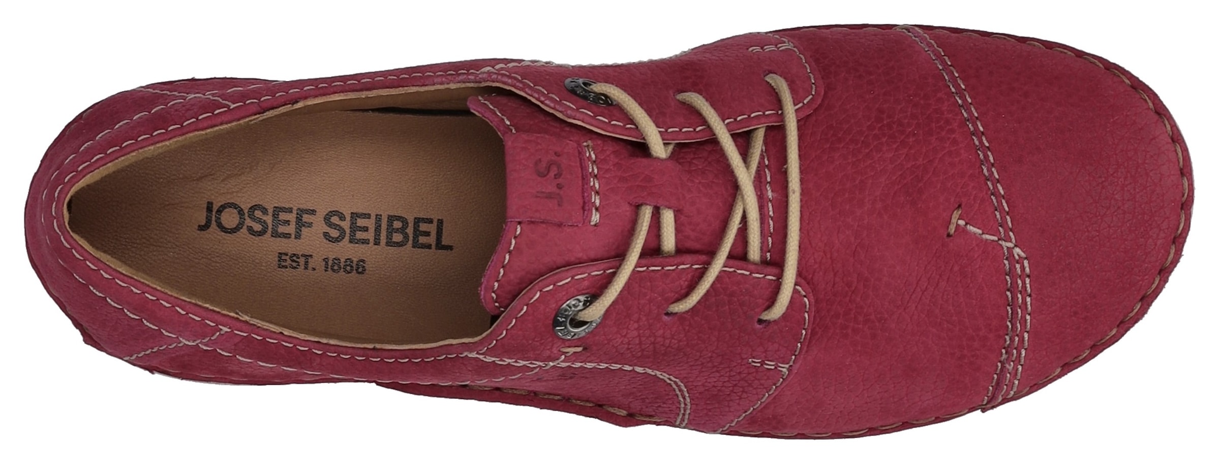 Josef Seibel Schnürschuh »Fergey 20«, Freizeitschuh, Halbschuh, Schnürschuh mit Lederfutter