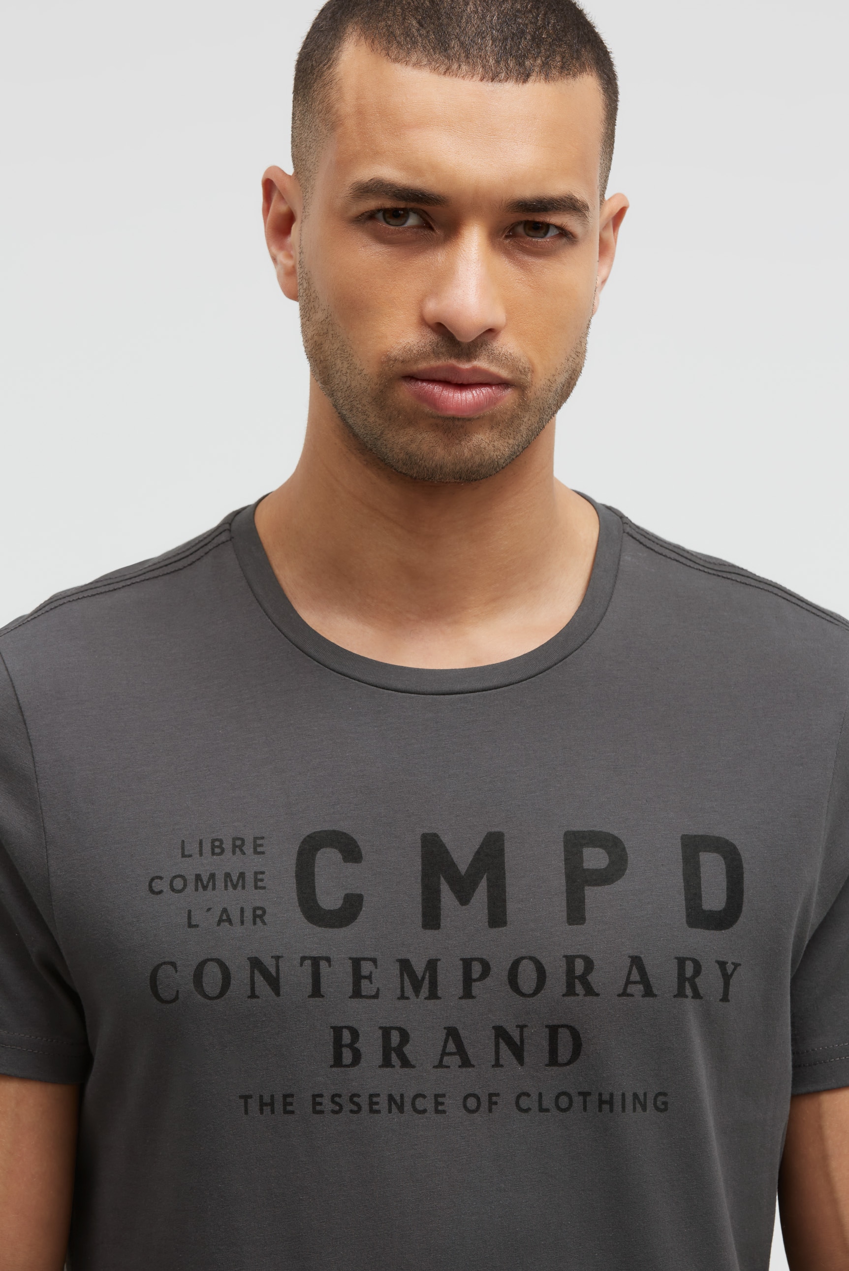 CMPD Rundhalsshirt aus Baumwolle