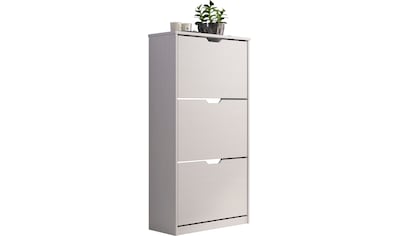 Mäusbacher Schuhschrank »Bonnie«, Breite 61 cm mit 3 Klappen und  Quadratgestell | BAUR