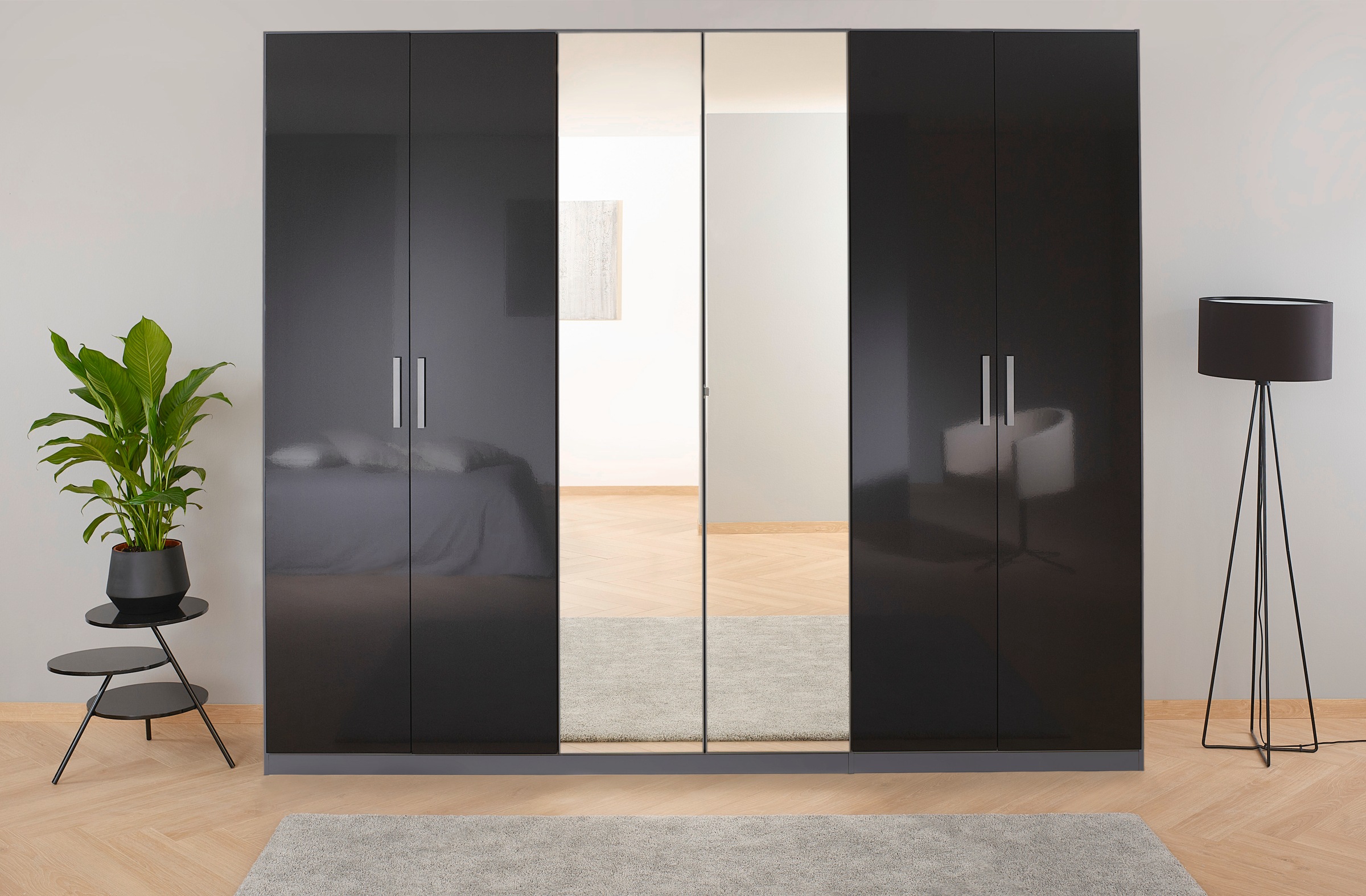rauch Drehtürenschrank "Kleiderschrank Schrank Garderobe KOLUNA Hochglanz-F günstig online kaufen