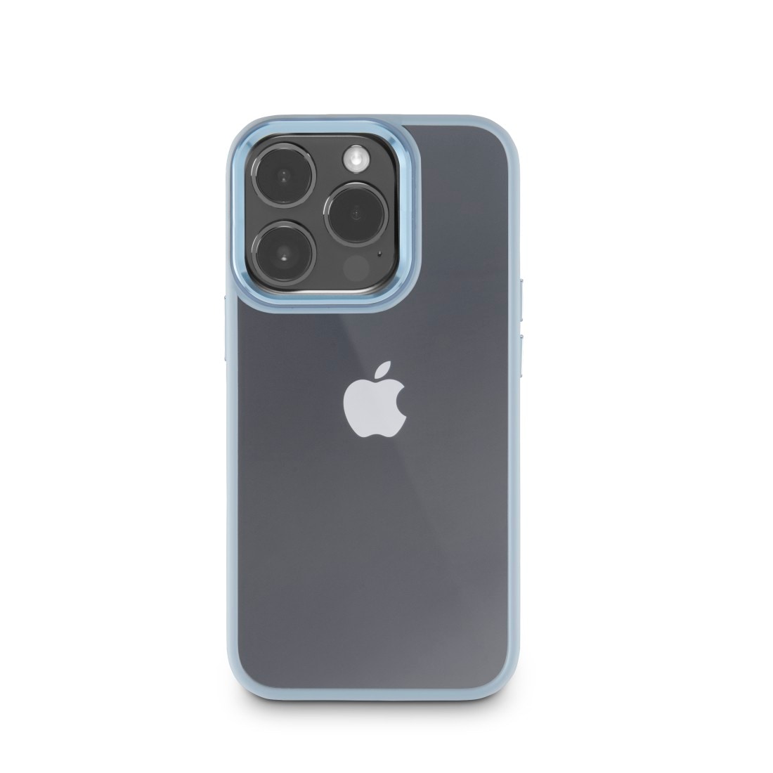 Smartphone-Hülle »Handyhülle für Apple iPhone 15 Pro Max, durchsichtig Blau,...