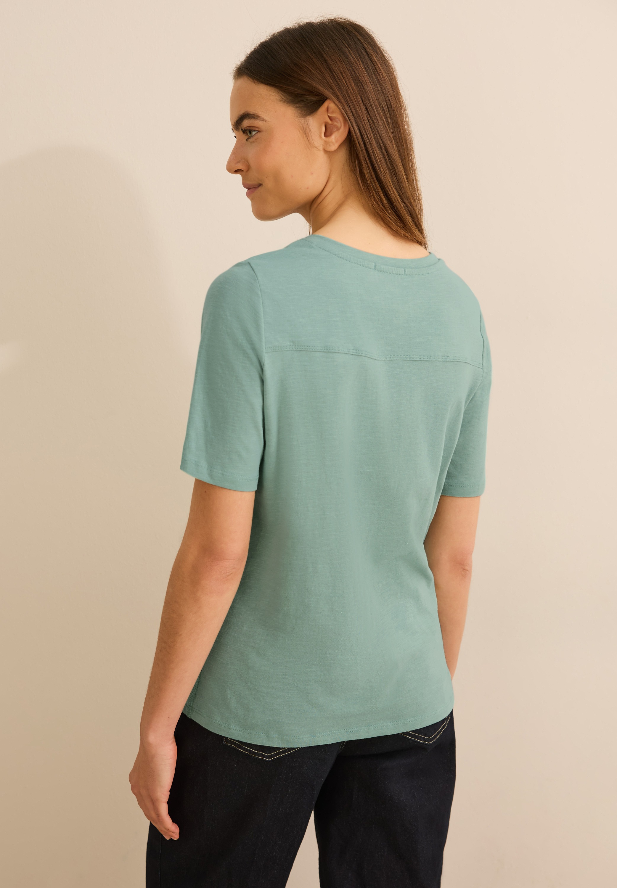 Cecil T-Shirt, aus reiner Baumwolle