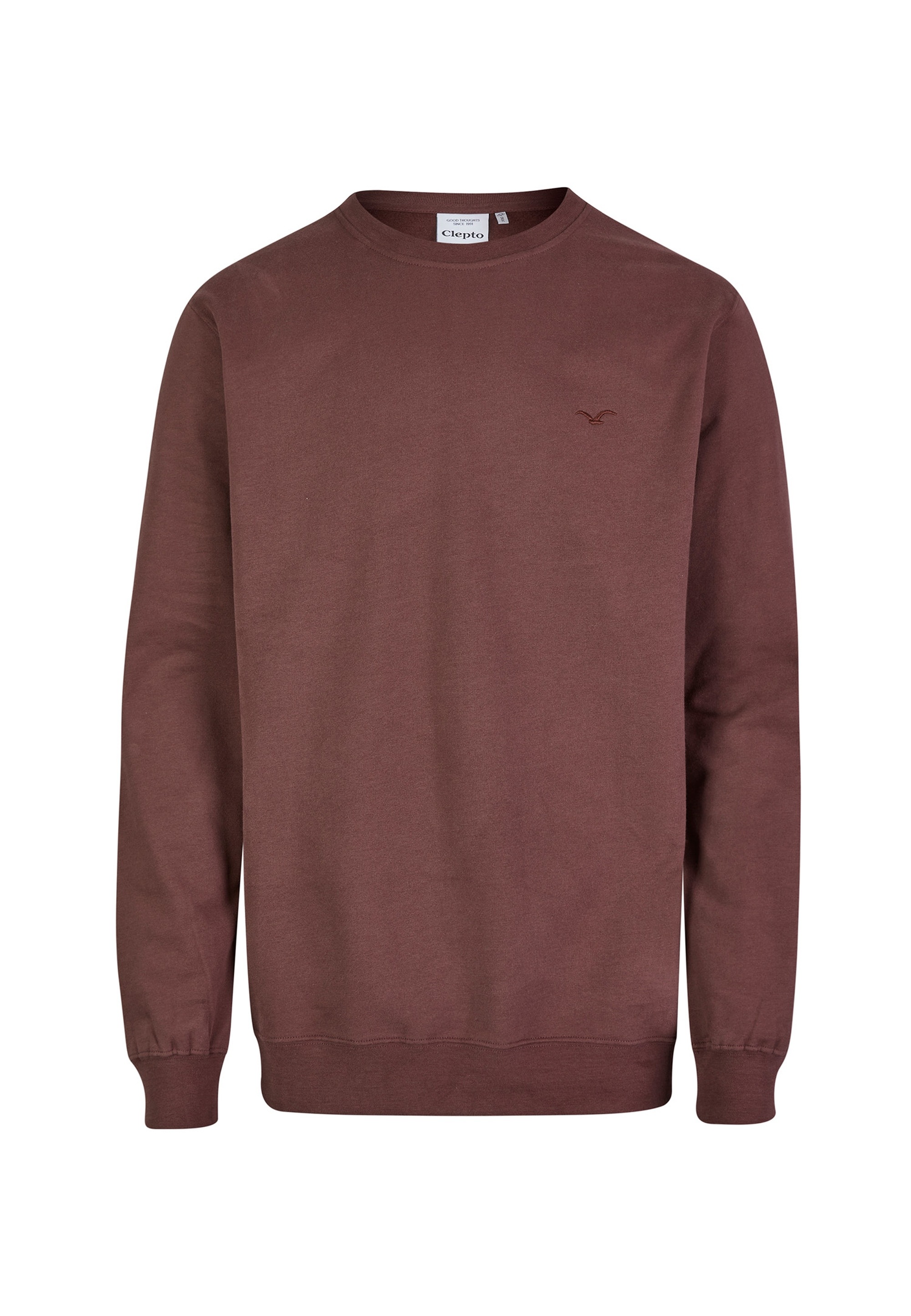 Cleptomanicx Sweatshirt »Ligull«, mit kleiner Möwen-Stickerei