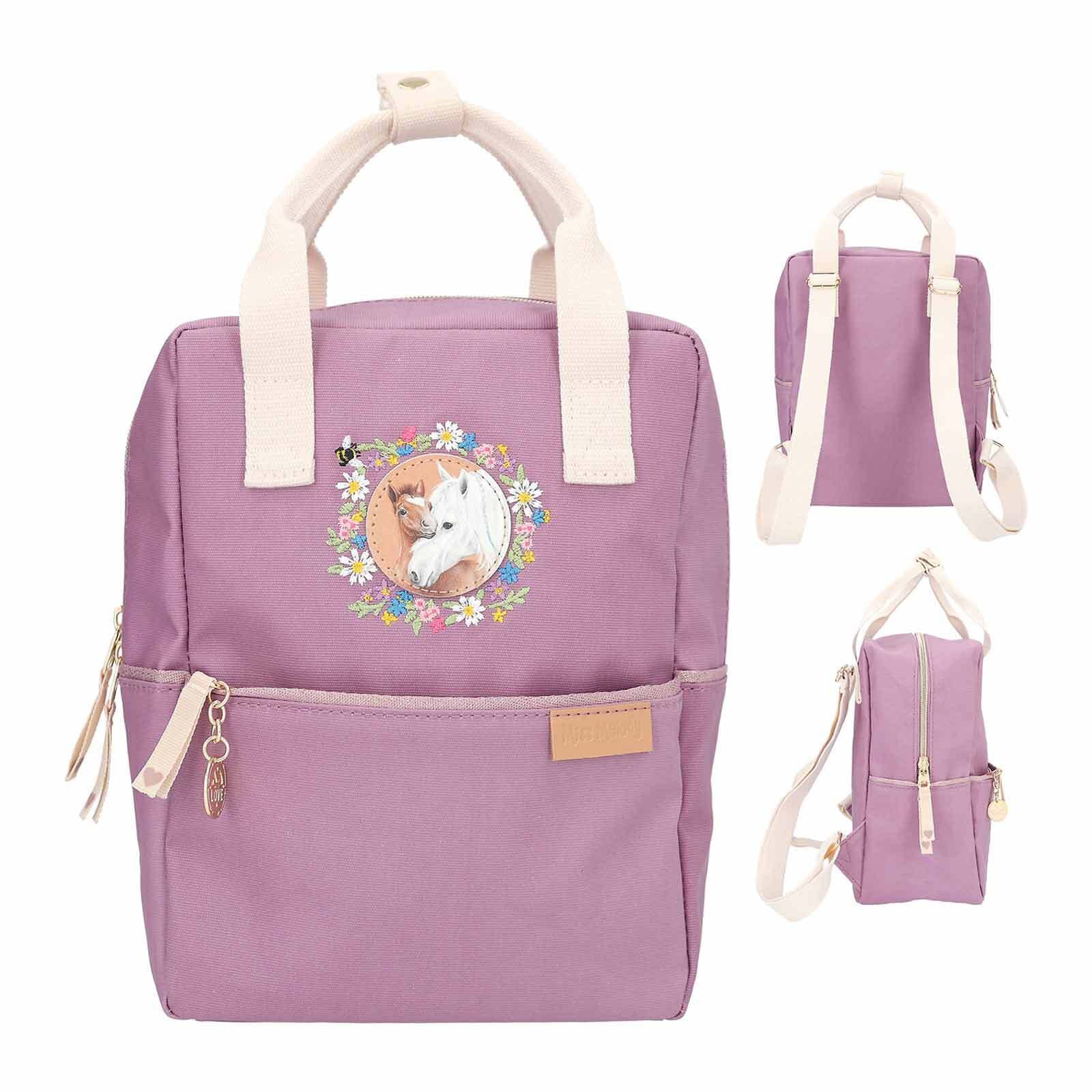 Depesche Rucksack »Rucksack Farm House Miss Melody 20 x 13 x 27 cm lila«