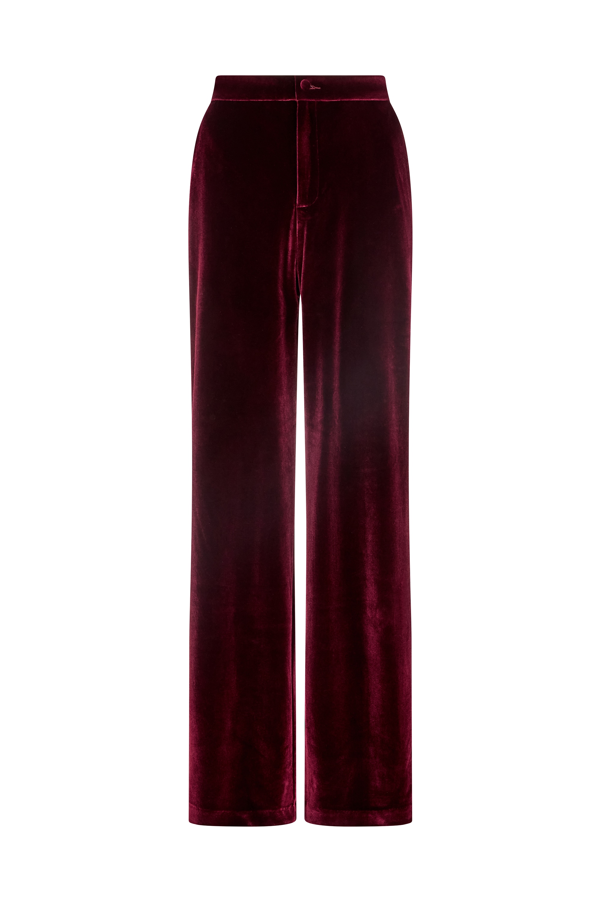 Lily and Lionel Jerseyhose "Valerie Straight Leg Velvet Trouser Damen" günstig online kaufen