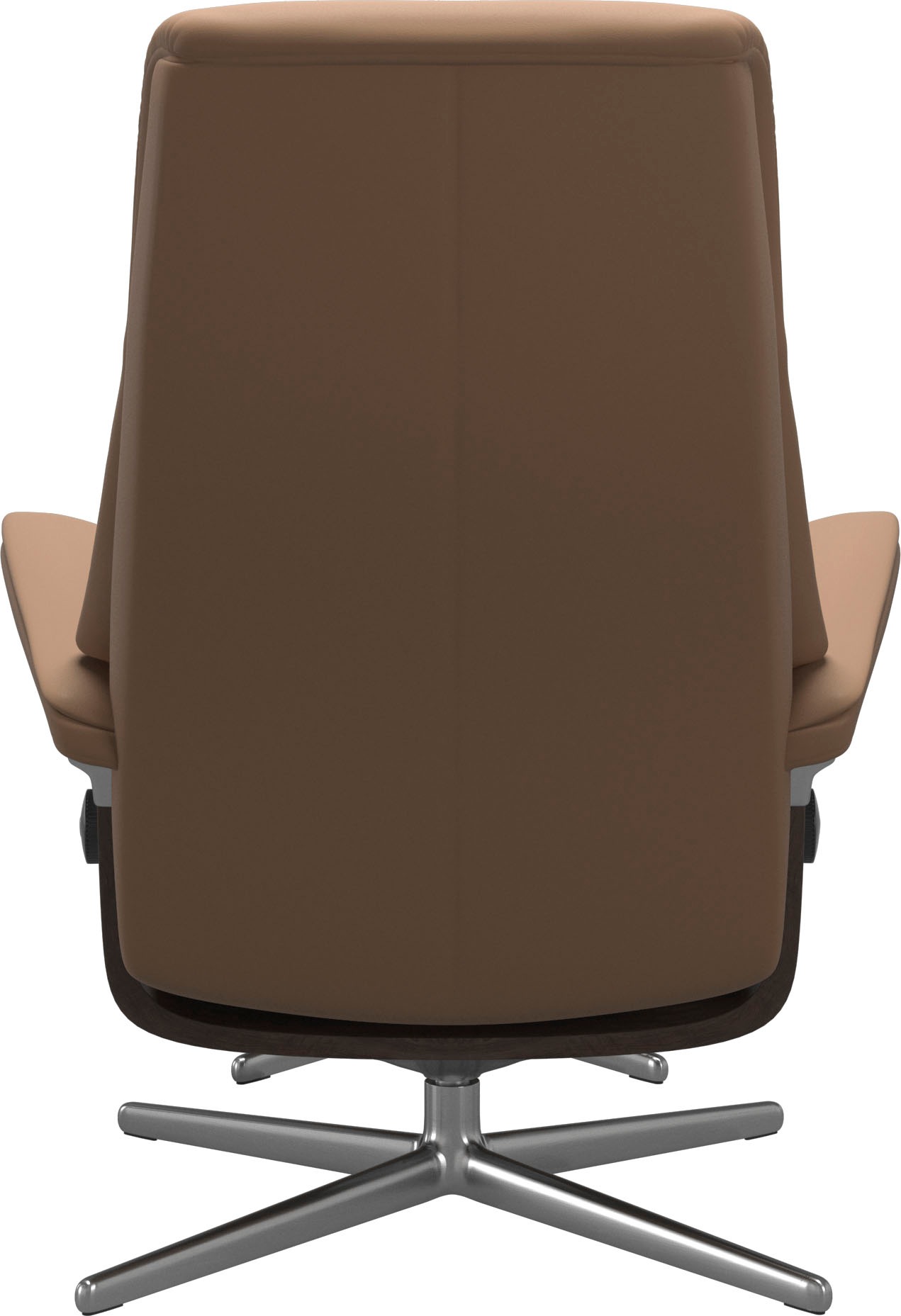 Stressless® Fußhocker »View«, mit Cross Base, Größe S, M & L, Holzakzent Wenge