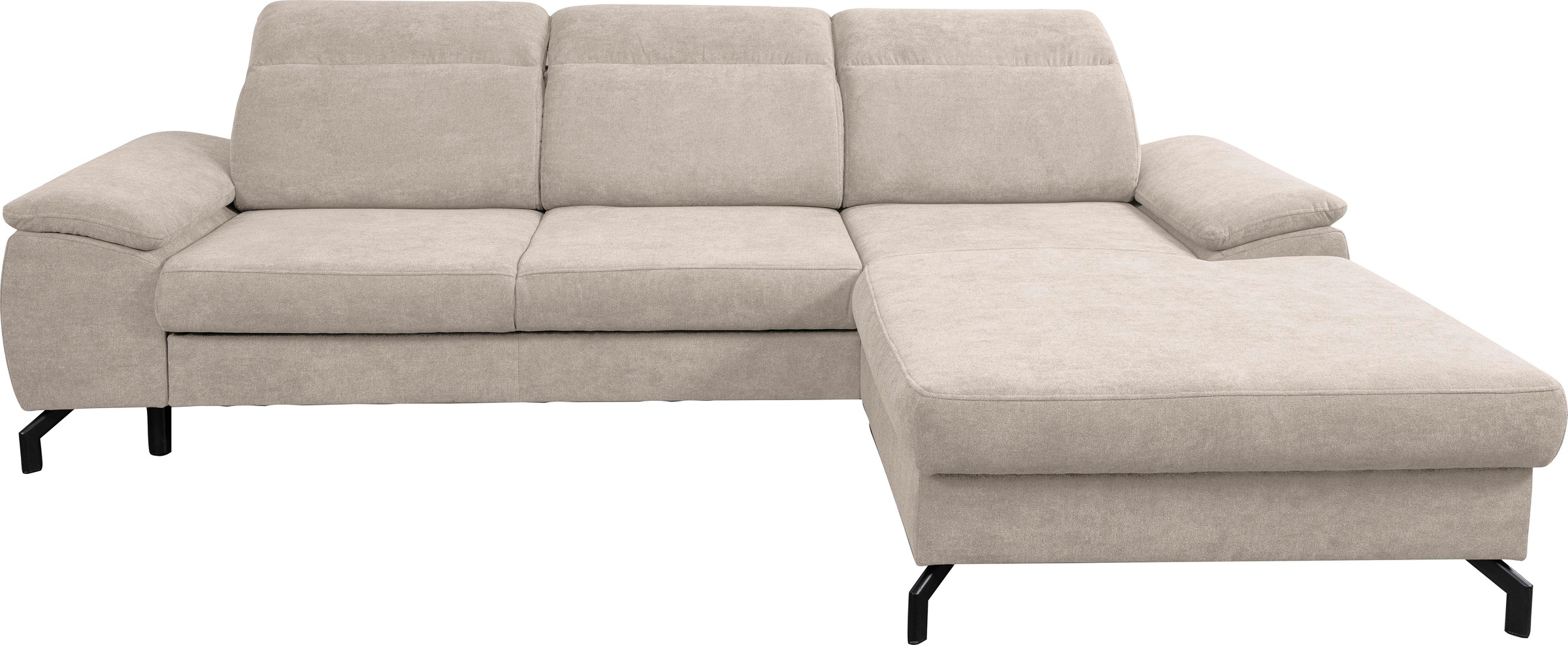 WERK2 Ecksofa "Panama L-Form", Modernes Sofa mit Schlaffunktion, Bettkasten günstig online kaufen