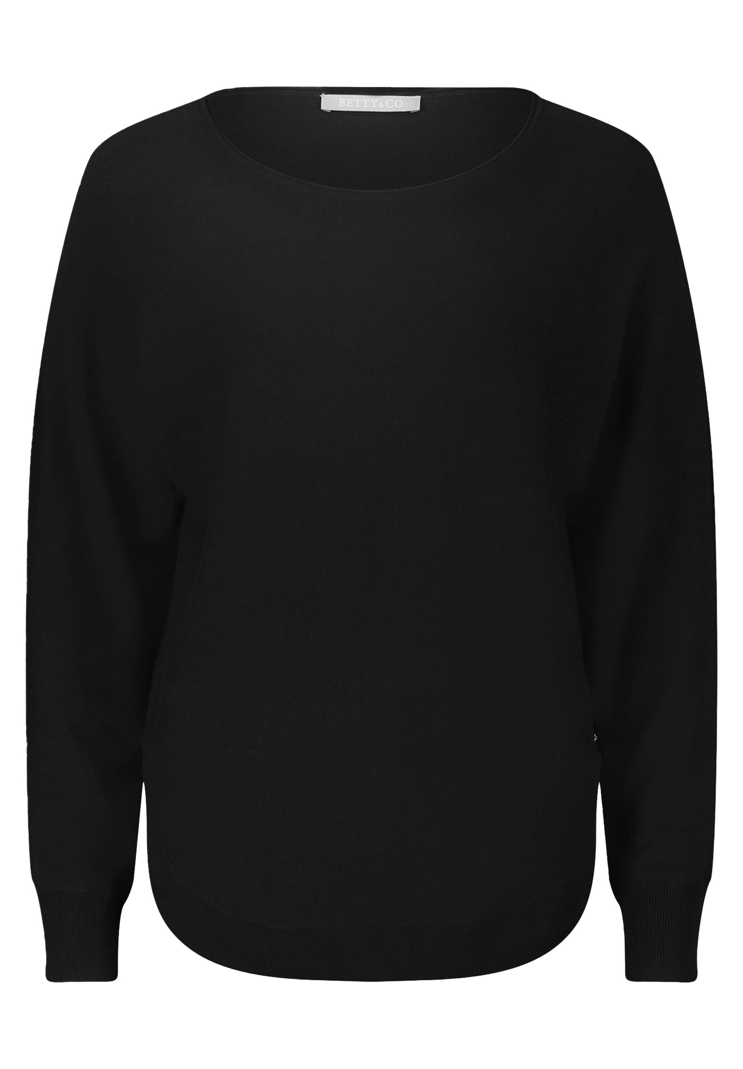 Betty&Co Strickpullover »Betty & Co Feinstrickpullover mit U-Boot-Ausschnitt«, (1 tlg.), Schlitz