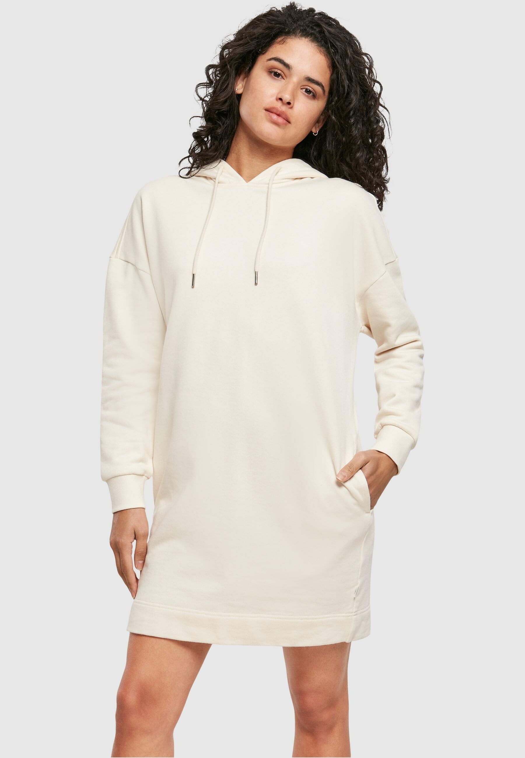 URBAN CLASSICS Shirtkleid »Urban Classics Damen Ladies Organic Oversized Terry Hoody Dress«, (1 tlg.)