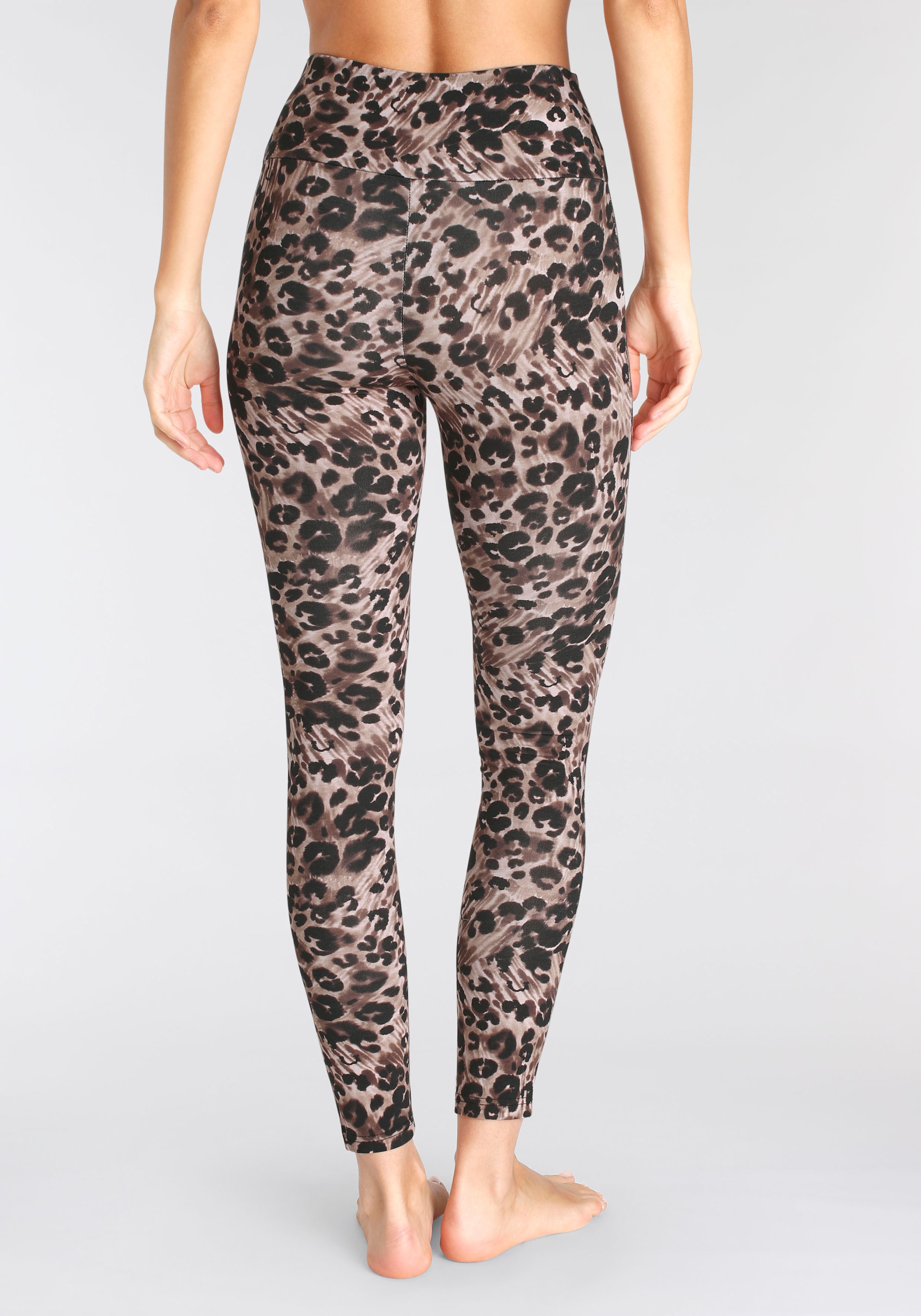 H.I.S Leggings, mit Leoprint, Loungewear