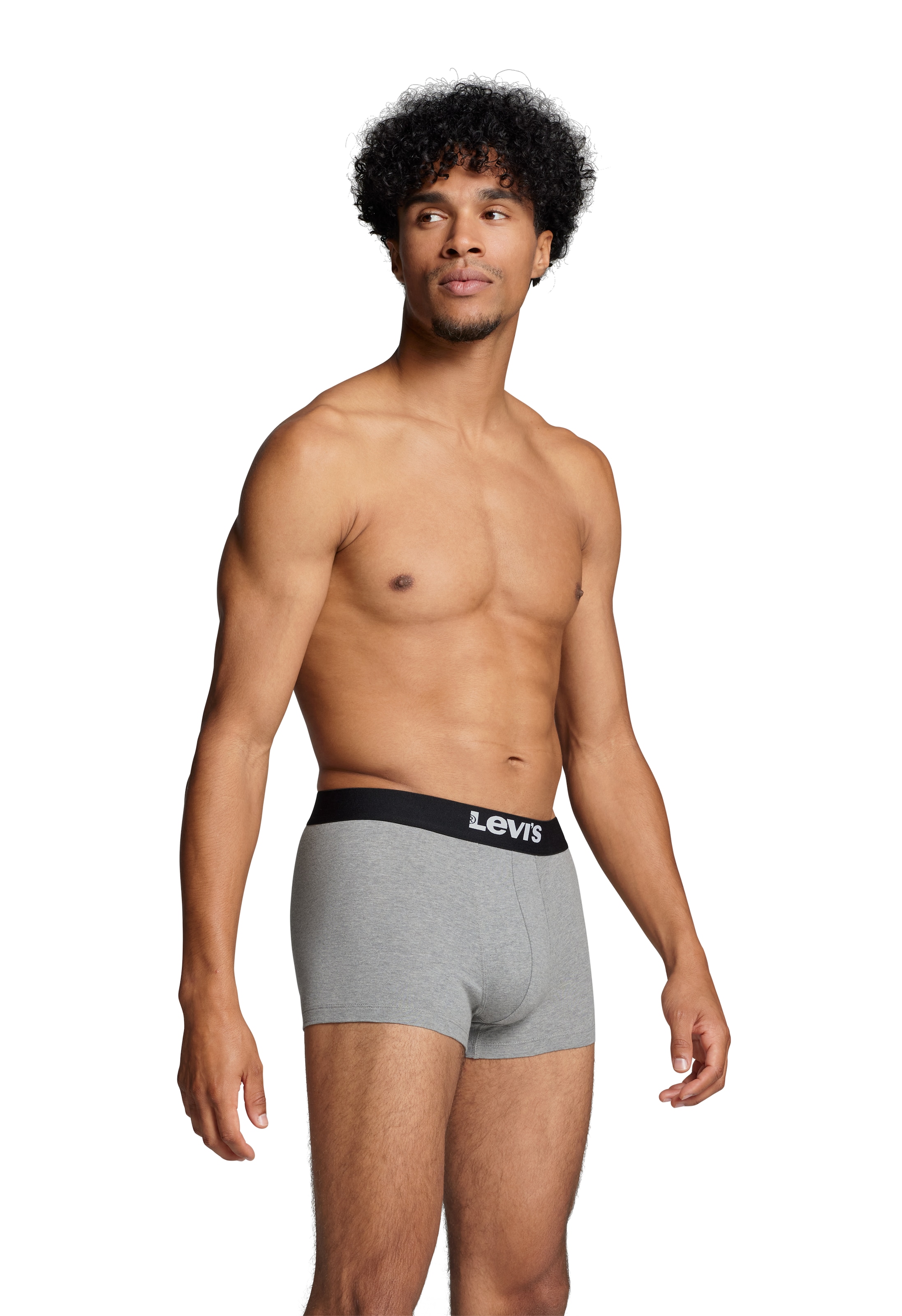 Levi's® Trunk »LEVIS MEN SOLID BASIC TRUNK ORG CO 2P«, (Packung, 2er Pack), mit breitem Logobund
