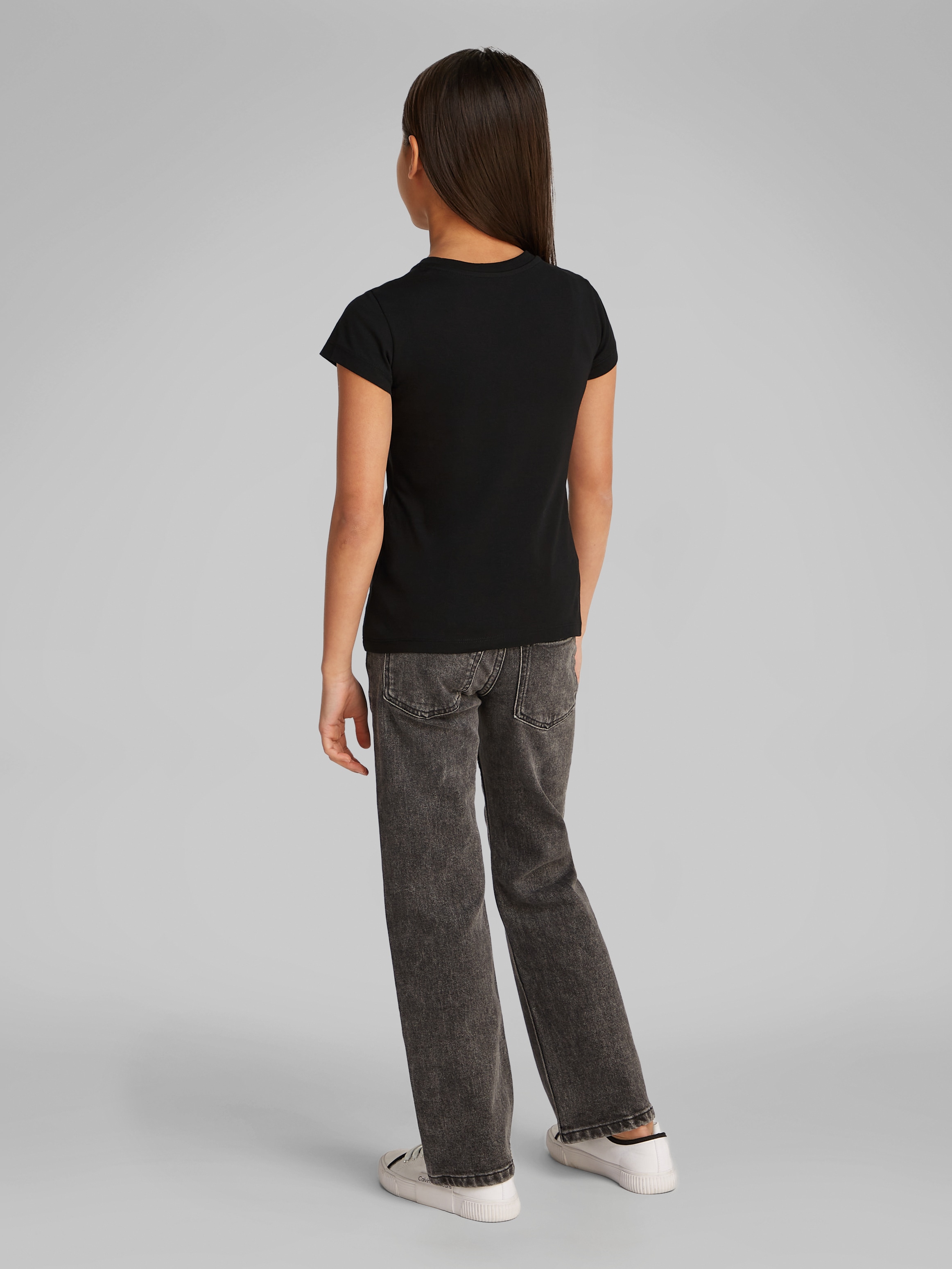 Calvin Klein Jeans T-Shirt »MICRO MONOGRAM TOP«, für Kinder bis 16 Jahre