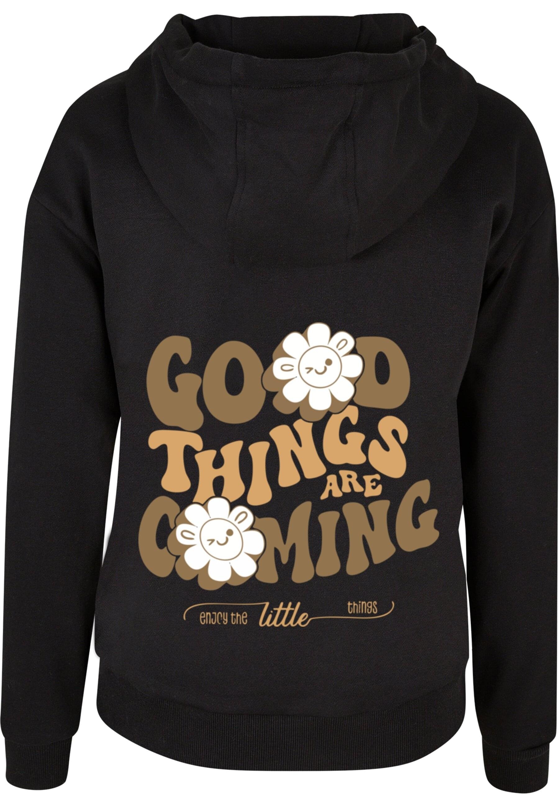 CLOUD 5IVE Kapuzenpullover "CLOUD 5IVE Ladies 77 Good Things Black Everyday günstig online kaufen