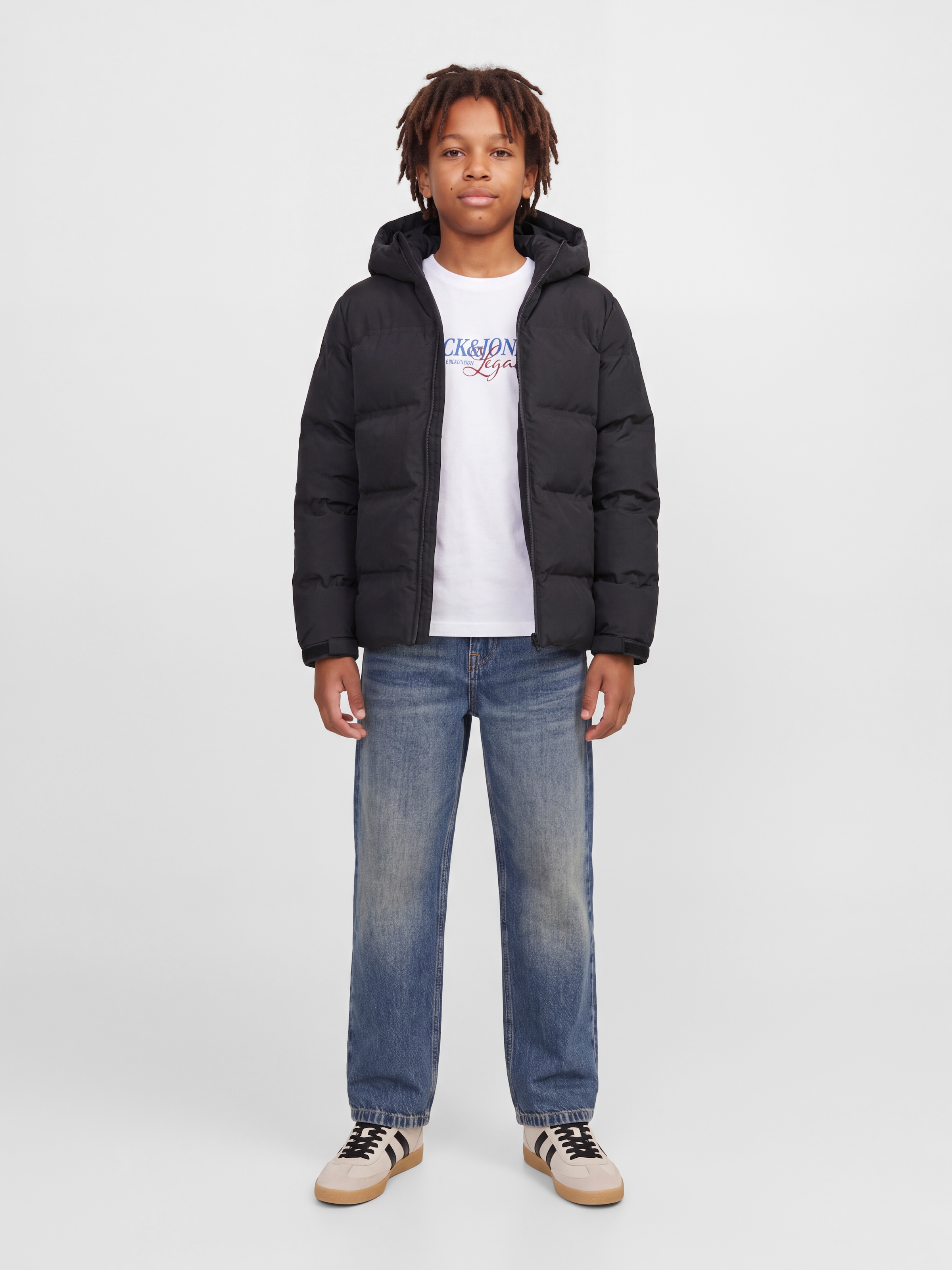 Jack & Jones Junior Rundhalsshirt »JJJADE TEE SS CREW NECK 3PK MP JNR« Packung, 3 Baumwolle, regular fit