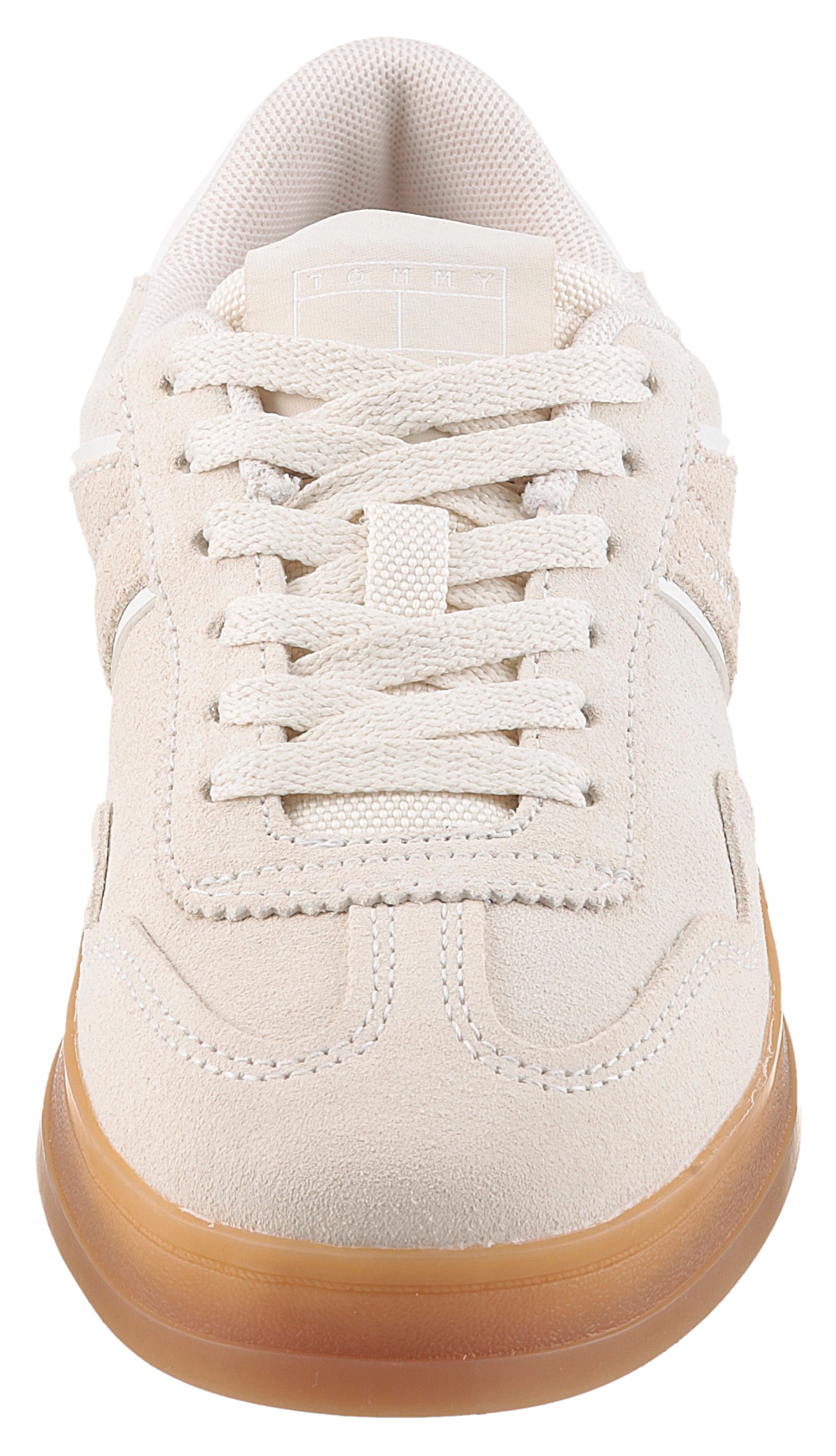 Thumbnail - Tommy Jeans Plateausneaker "THE GREENWICH SUEDE", Freizeitschuh, Halbschuh, Schnürschuh mit gepolstertem Schaftrand