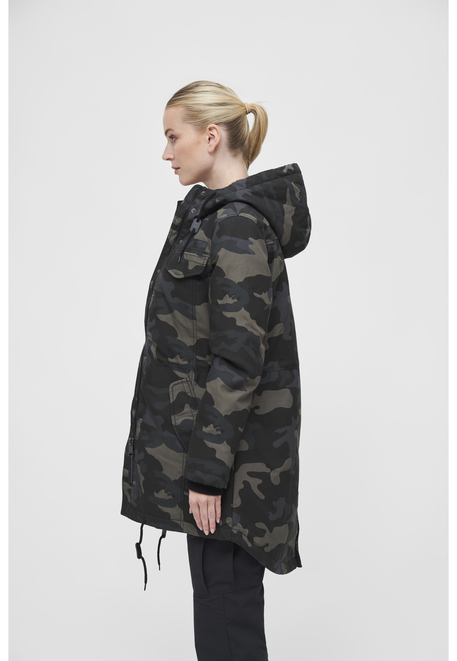 Brandit Parka »Brandit Damen Ladies Marsh Lake Parka« 1 Stk. tlg. mit Kapuze