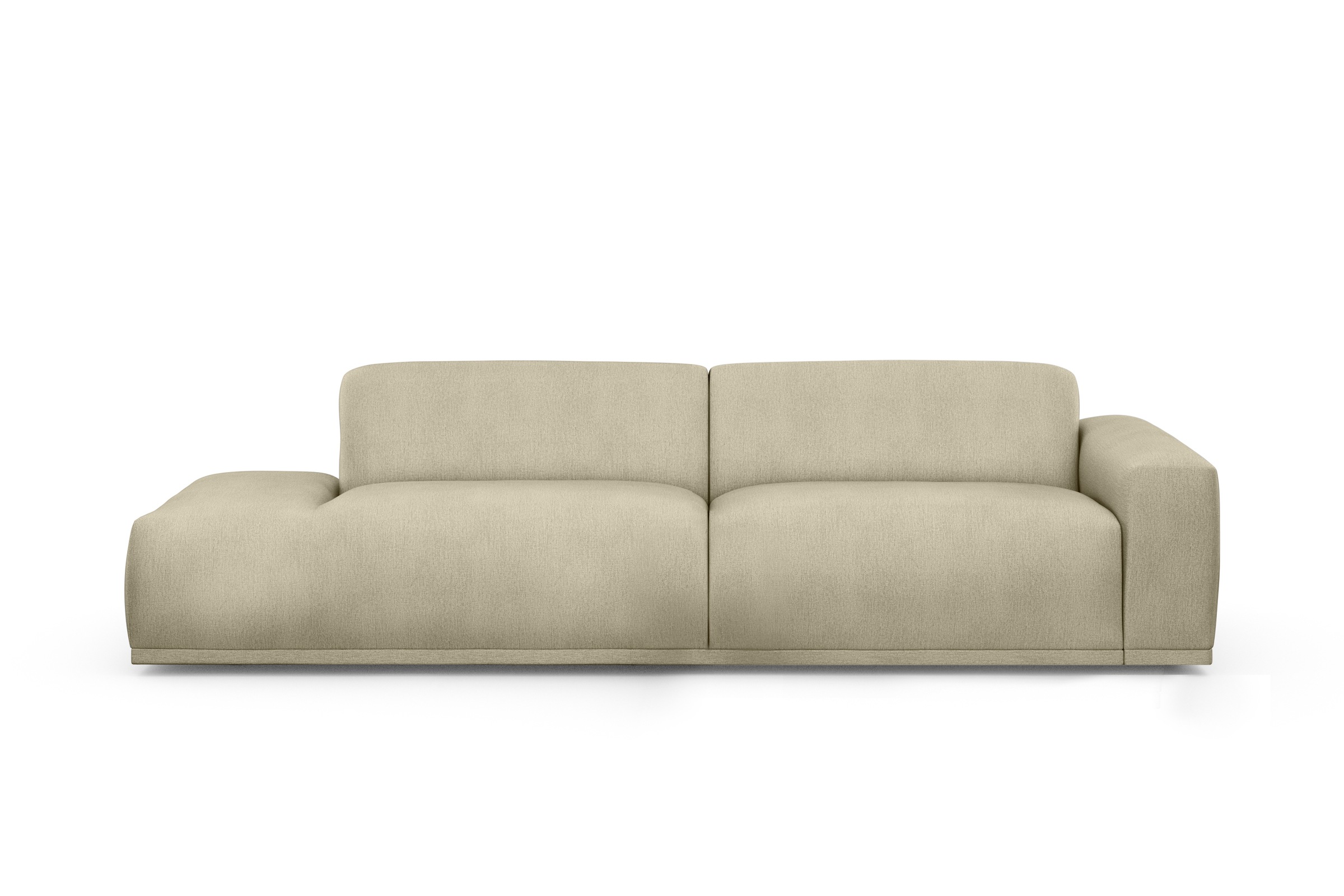 TRENDMANUFAKTUR Big-Sofa »Braga, mit hochwertigem Kaltschaum, Megasofa, in Cord erhältlich«, modernes Big-Sofa, Couch mit hohem Sitzkomfort, 277/72/107 cm (B/H/T)