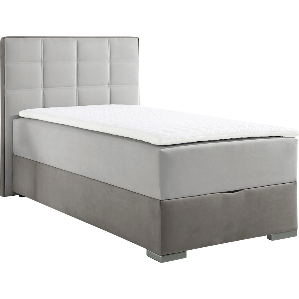 Maintal Boxspringbett, mit Bettkasten und Topper