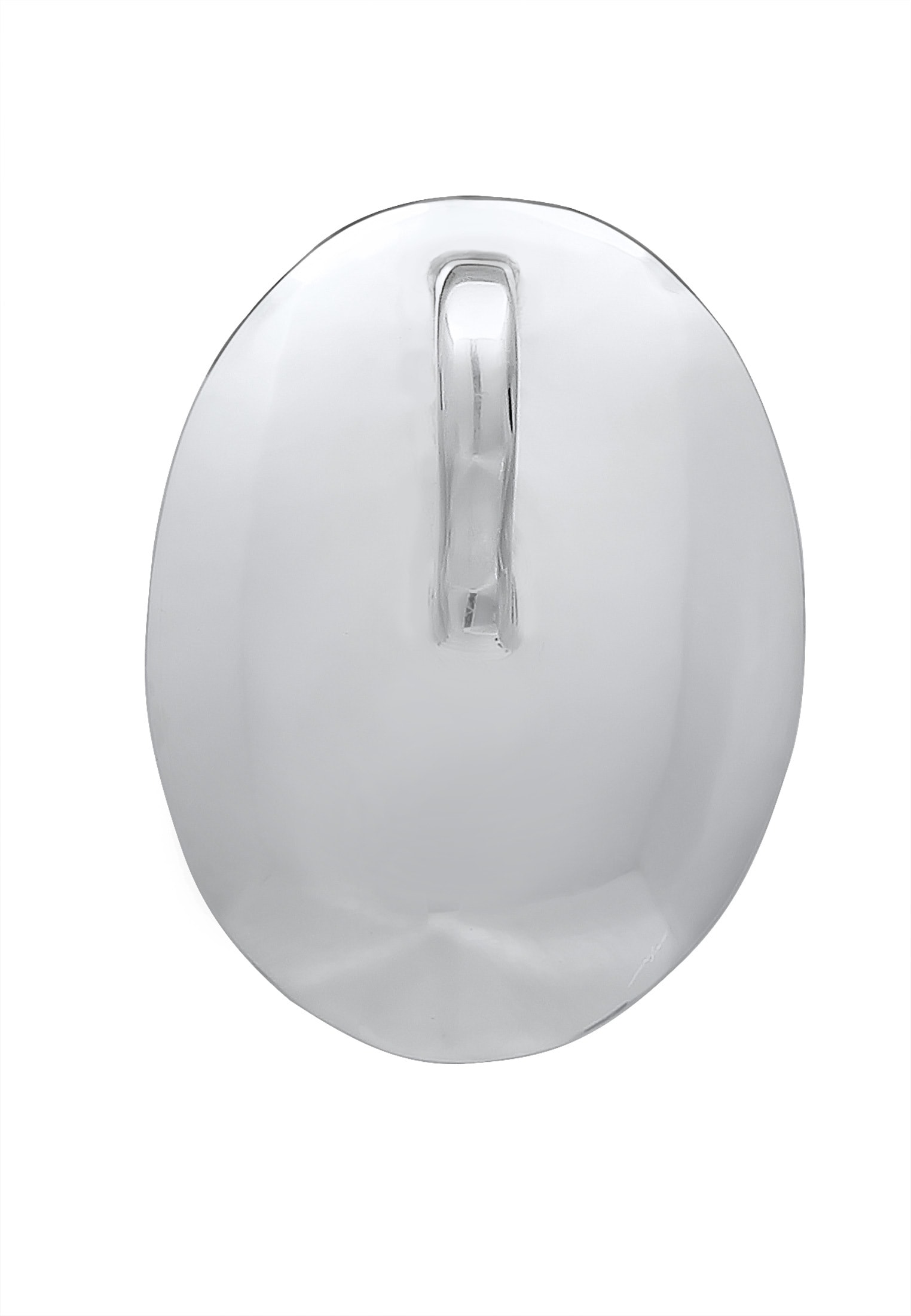Nenalina Kettenanhänger »Schmuckanhänger Ornament Oval Bi-Color 925 Silber«