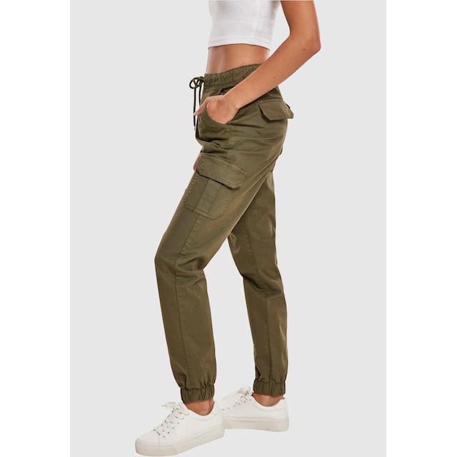 URBAN CLASSICS Cargohose »Damen Ladies High Waist Cargo Jogging Pants«, (1  tlg.) online bestellen | BAUR