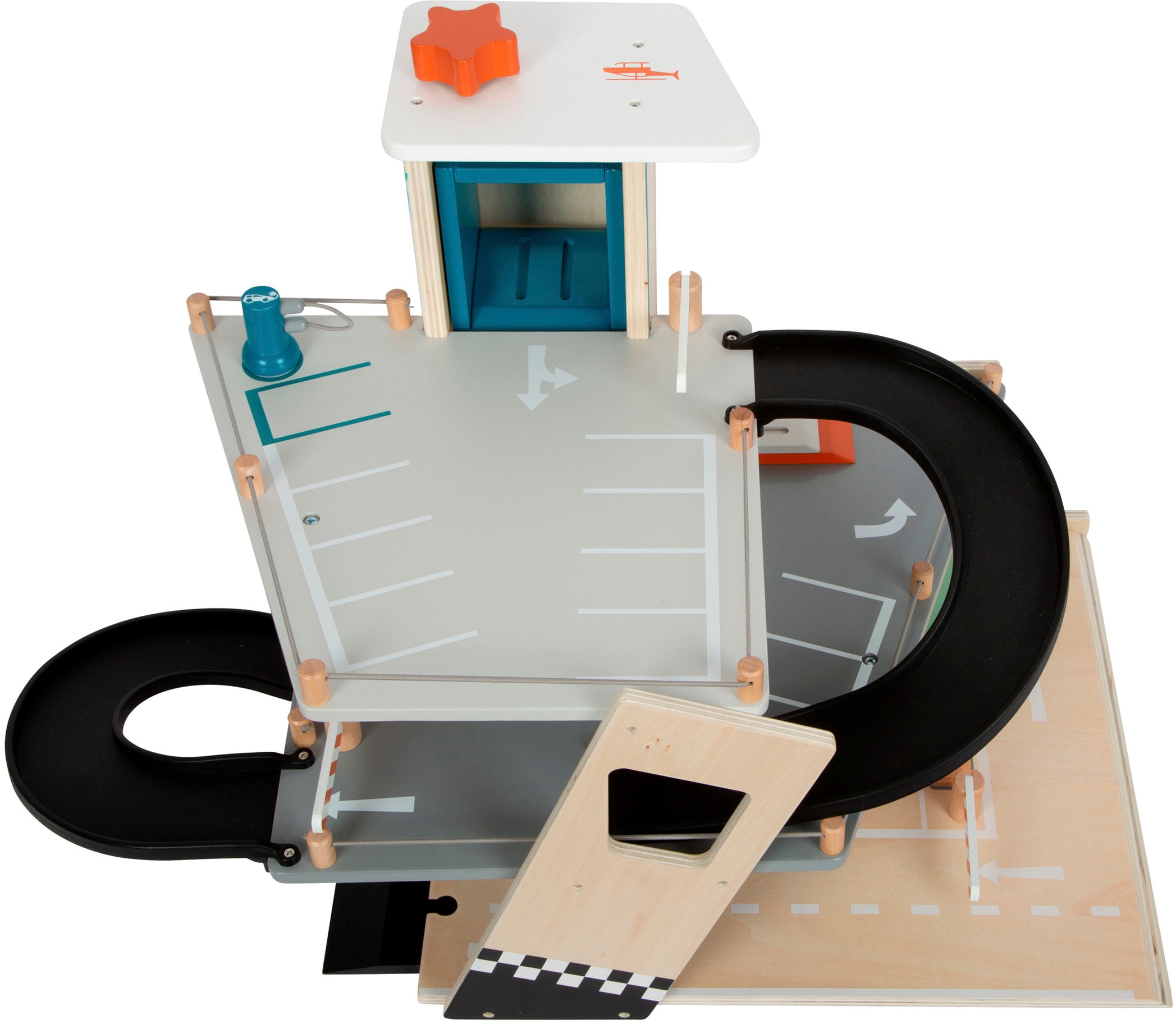 Small Foot Spiel-Parkhaus »Parkhaus Rallye«