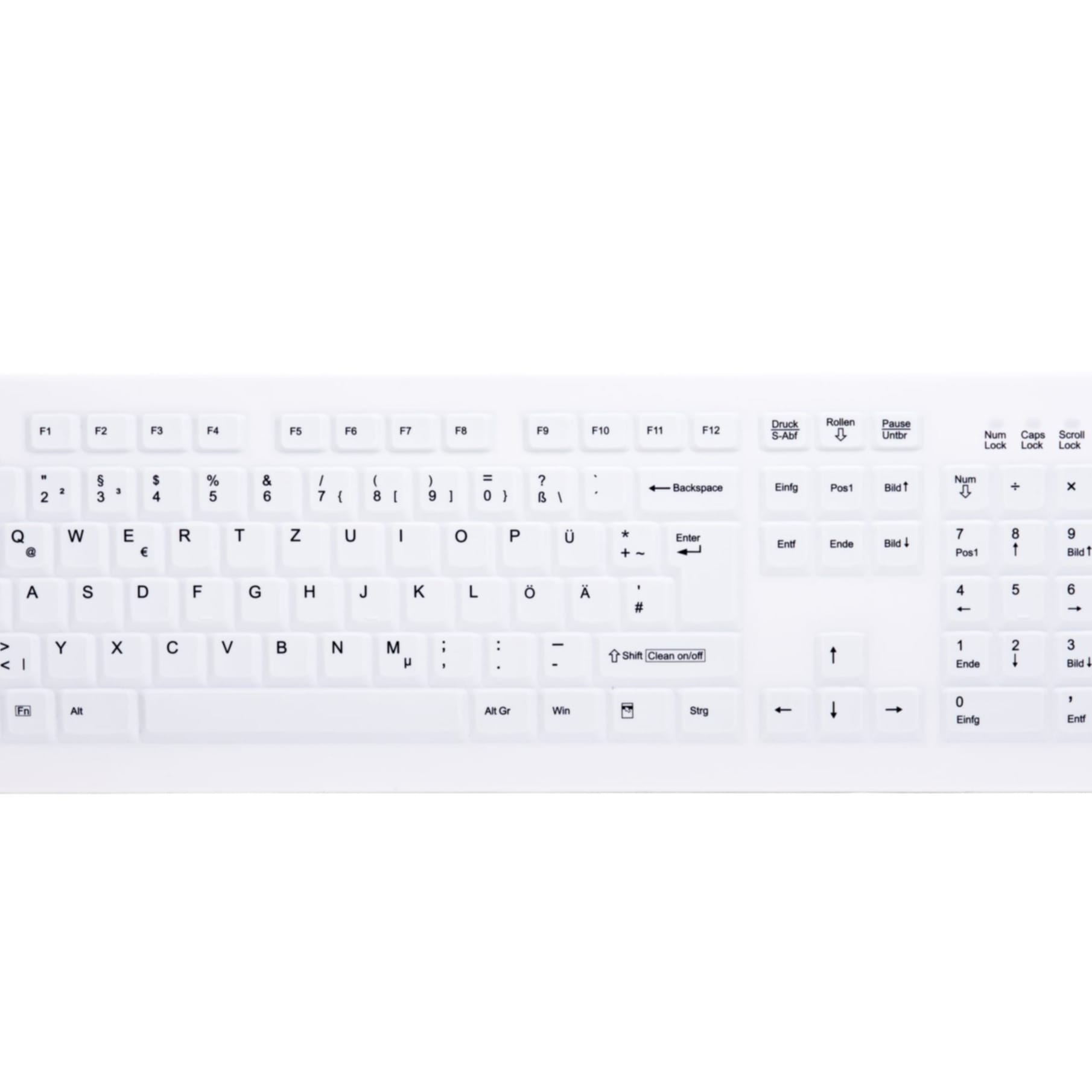 Tastatur »AK-C8100F-FU1-W/GE«