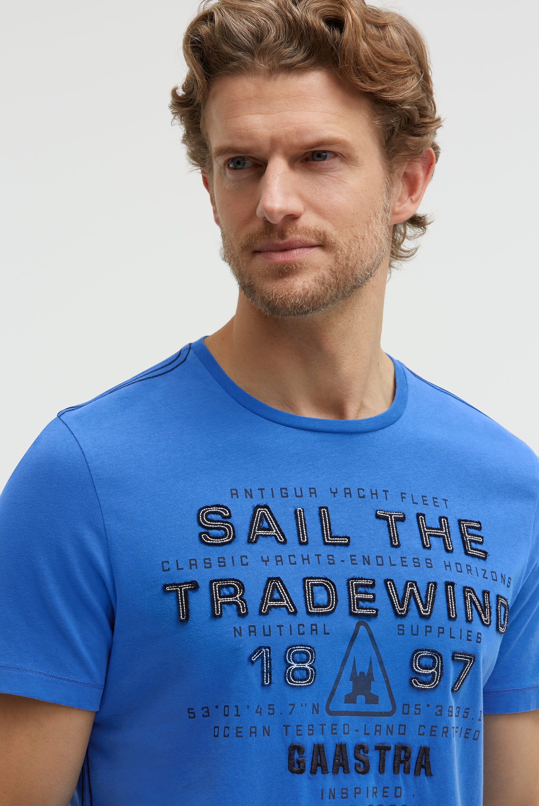 Gaastra Rundhalsshirt mit Necktape