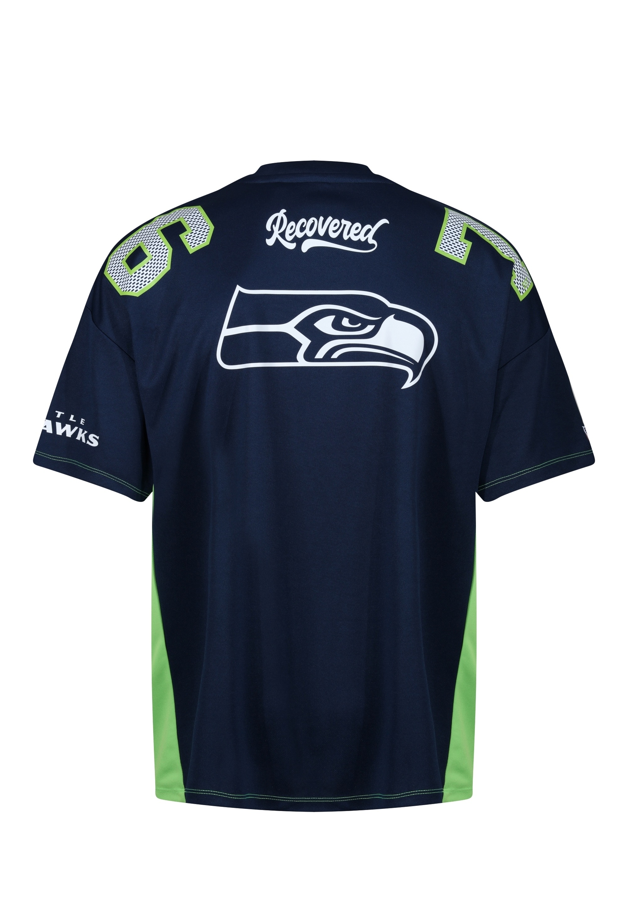 Recovered T-Shirt "NFL Seahawks Est 76 Oversized" 1 Stk. tlg. mit coolen Pr günstig online kaufen