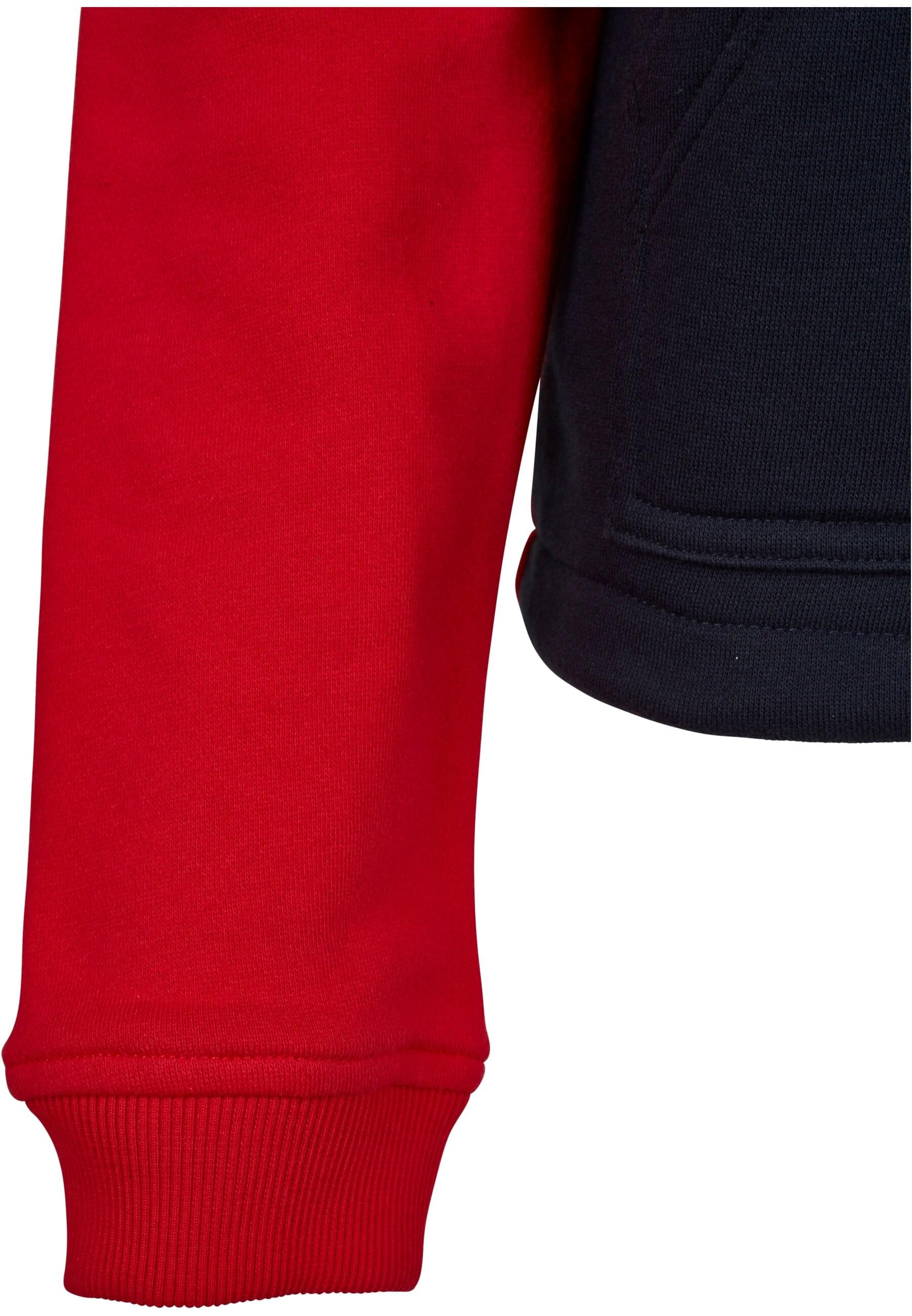 URBAN CLASSICS Rundhalspullover »Urban Classics Damen Ladies Color Block Sweat Pull Over Hoody«, (1 tlg.)