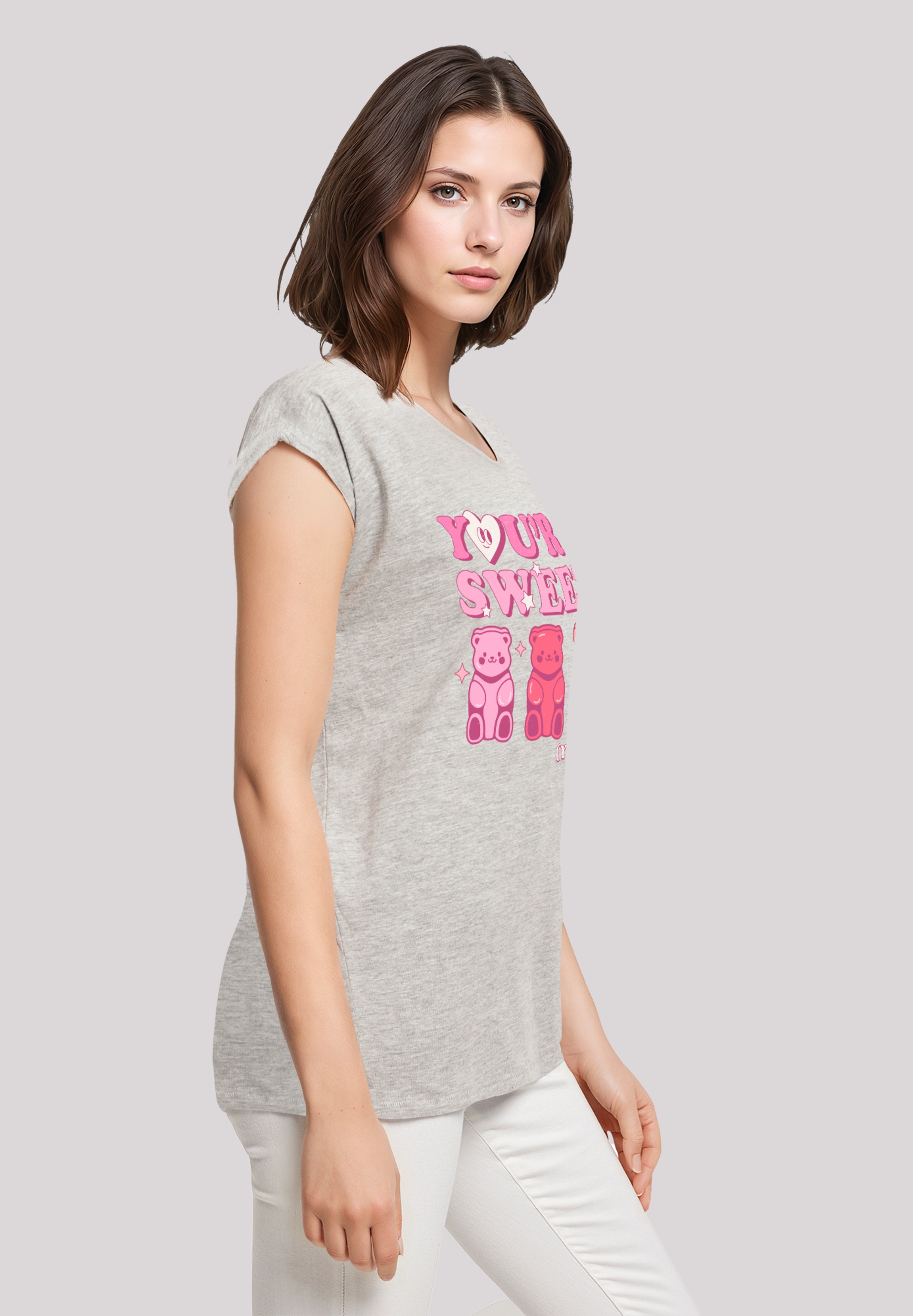 F4NT4STIC T-Shirt »Valentinstag You're Sweet Gummy Bears«, Premium Qualität