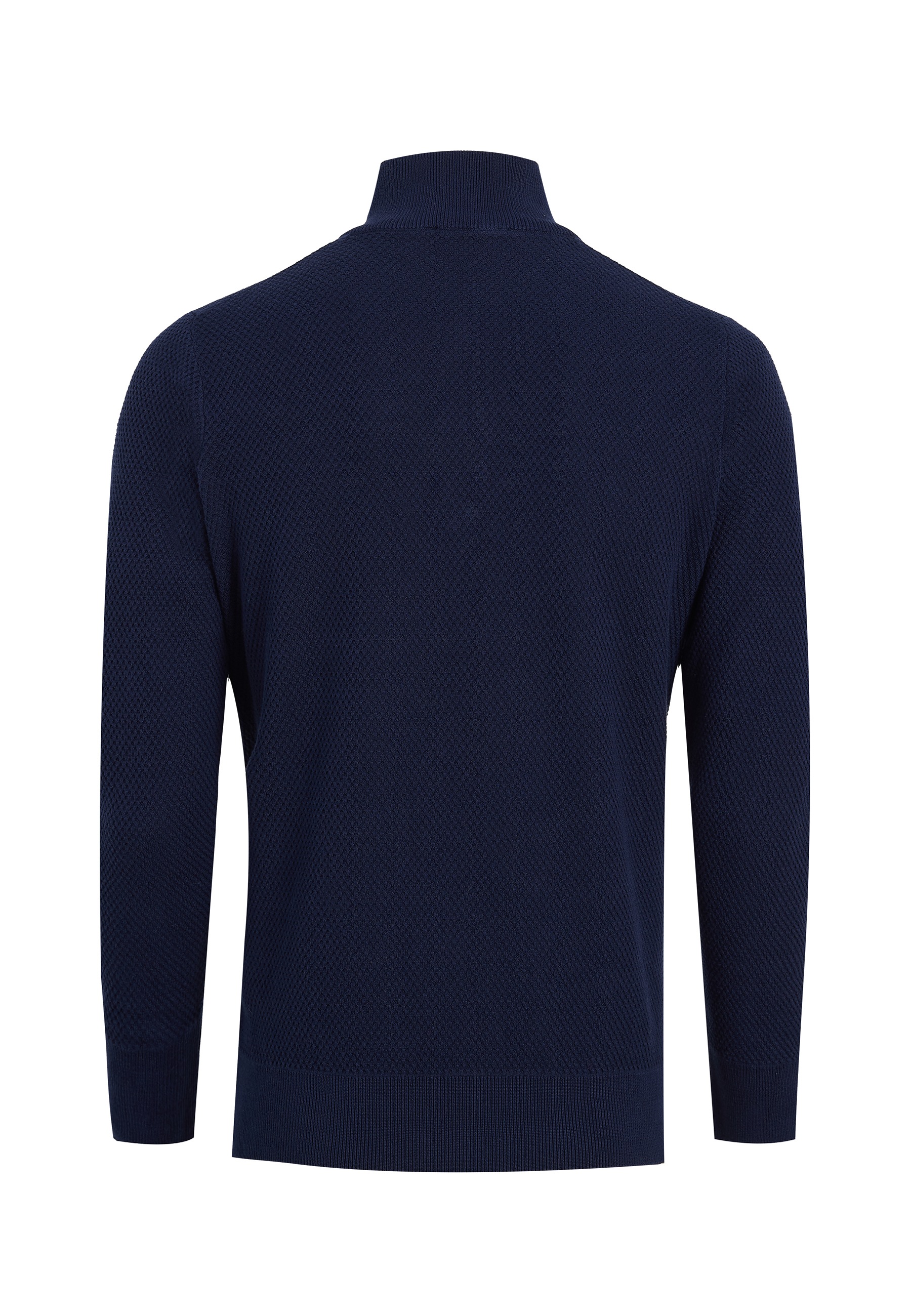 Felix Hardy Stehkragenpullover »Pullover mit halbem Reißverschluss«