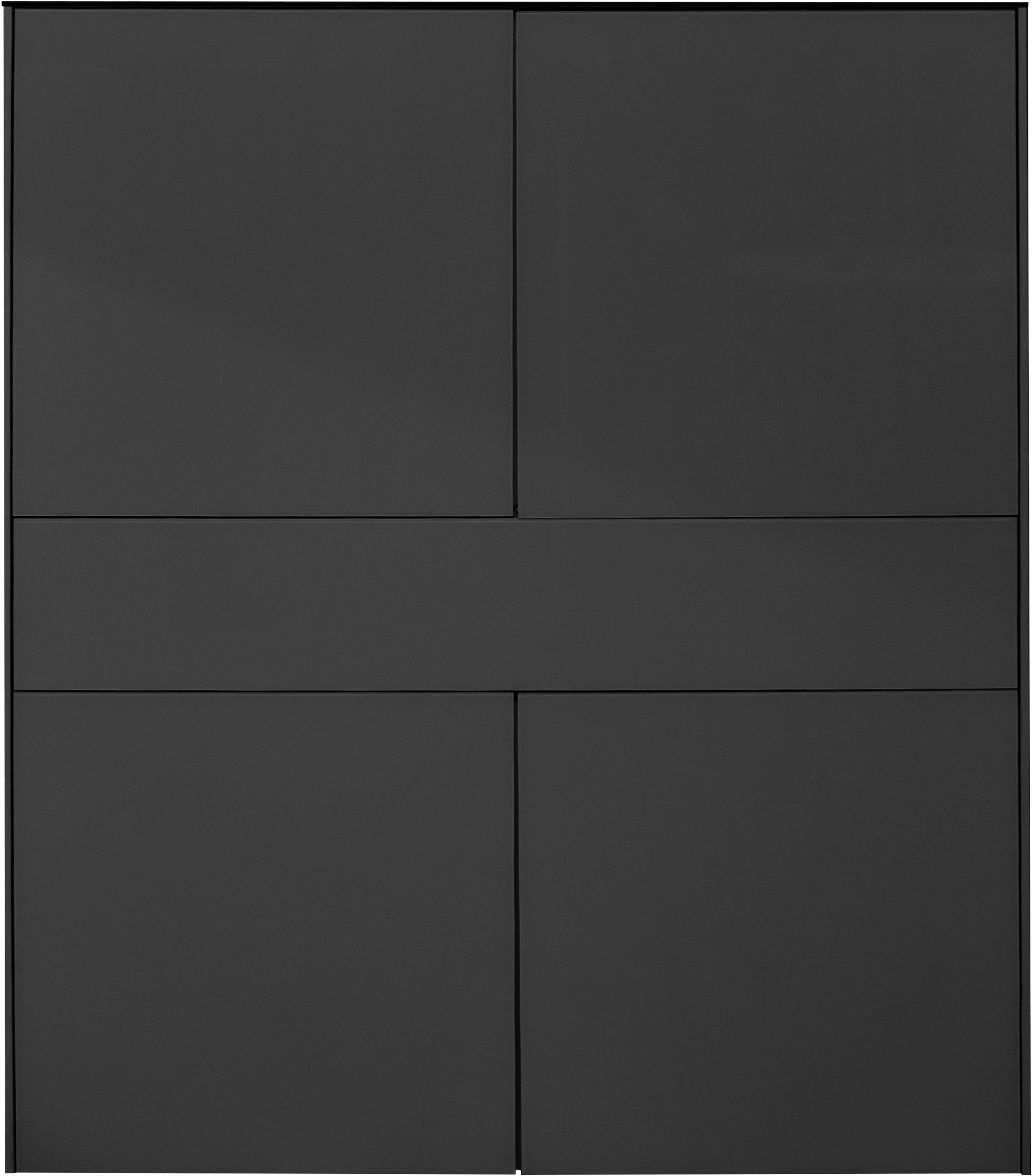 Thumbnail - Mäusbacher Highboard "Imola TOPSELLER" OTTOs Choice, Mäusbacher Highboard, Breite 121 cm, mit Glasfront und Glasoberplat...