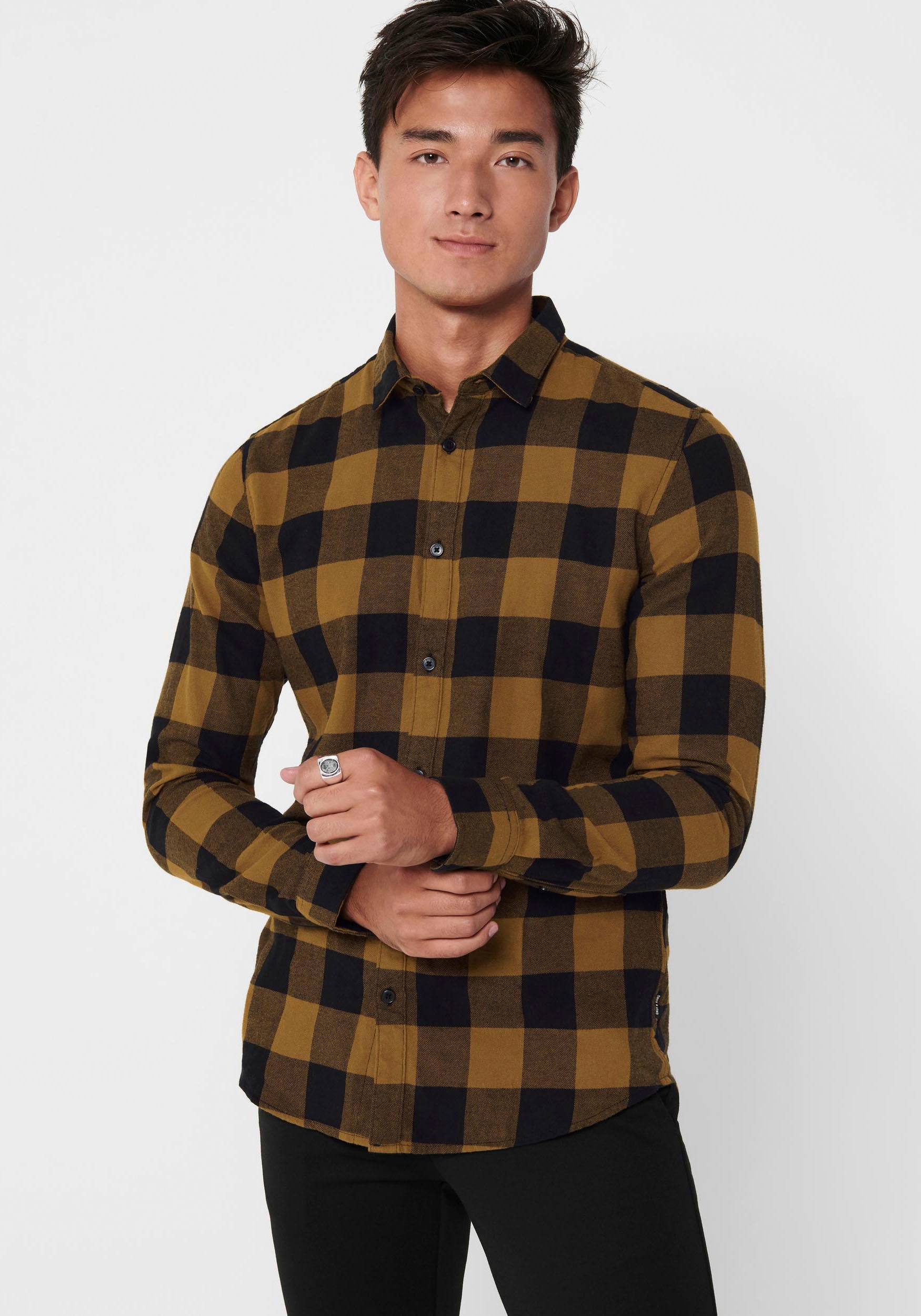 ONLY & SONS Karohemd "GUDMUND LS CHECKED SHIRT" günstig online kaufen