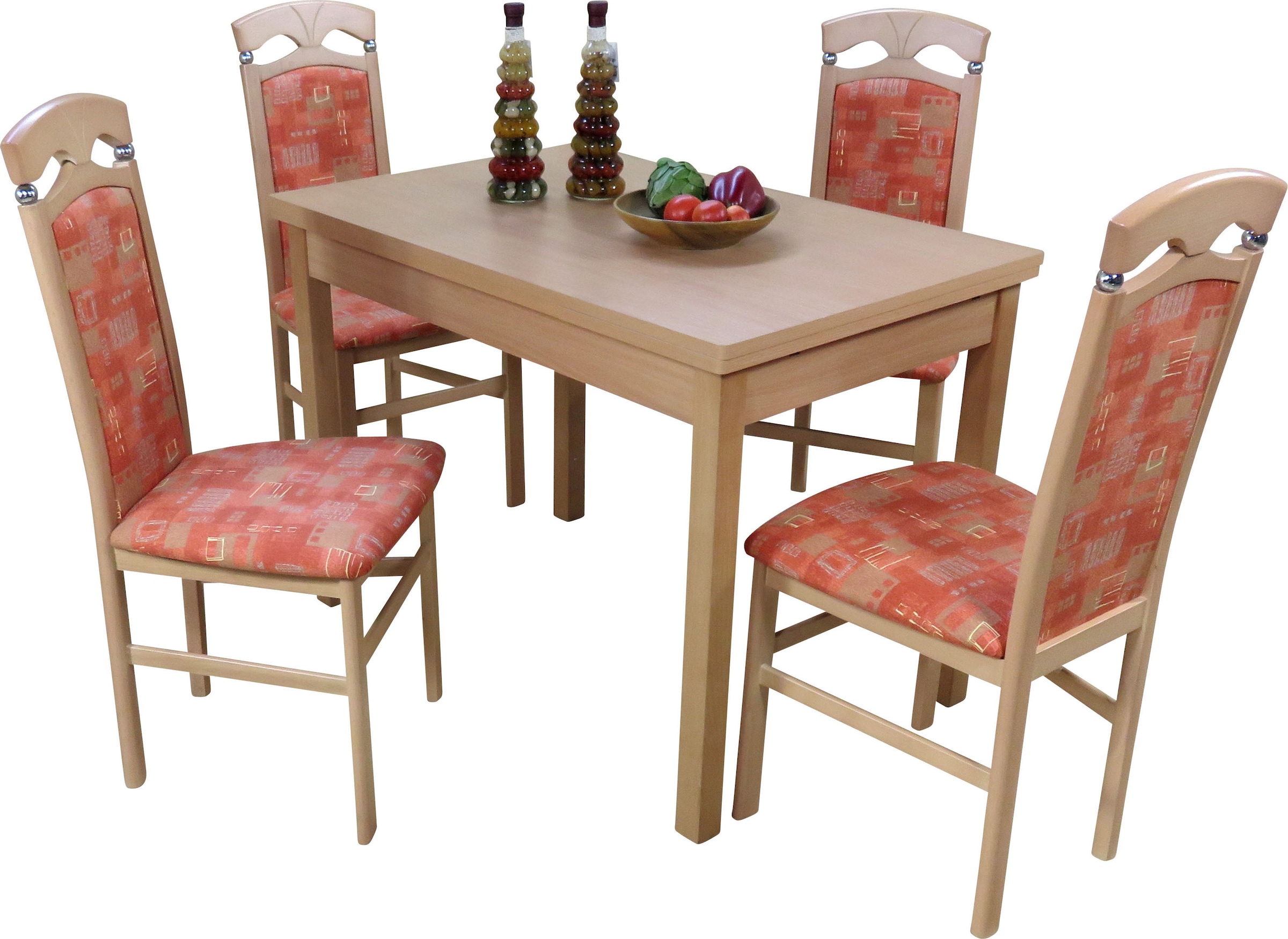 HOFMANN LIVING AND MORE Essgruppe "Anthony" Spar-Set, 1 Tisch, 4 Stühle, 5 günstig online kaufen