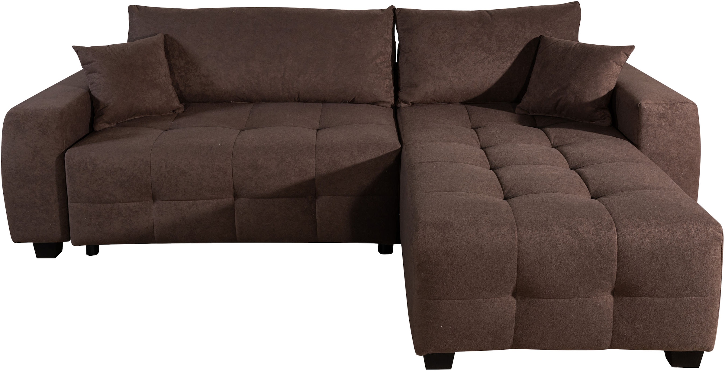 COLLECTION AB Ecksofa Ecksofa,Schlaffunktion,Bonnelfederkern,Rückenkissen