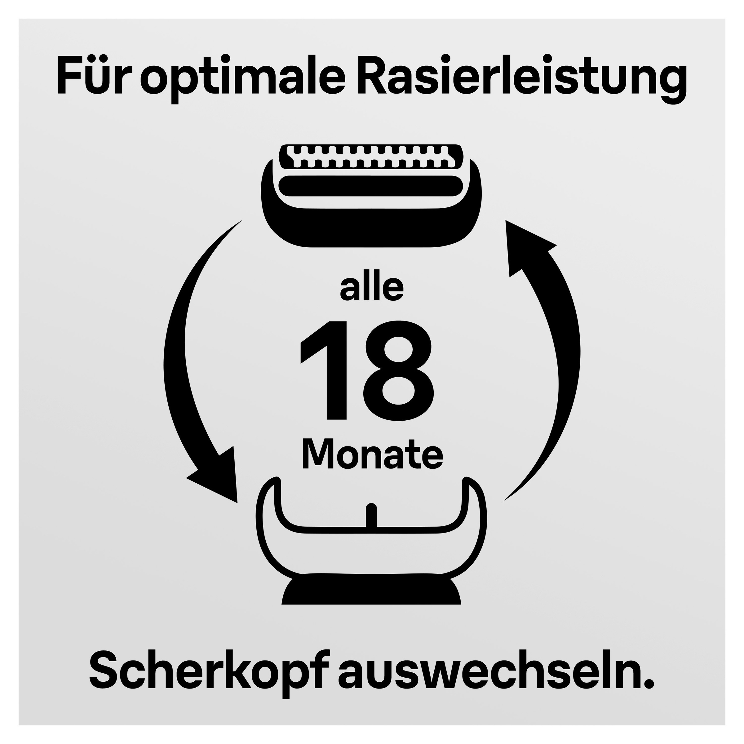 Braun Ersatzscherteil »Series 3 32«, kompatibel mit Series 3 Rasierern