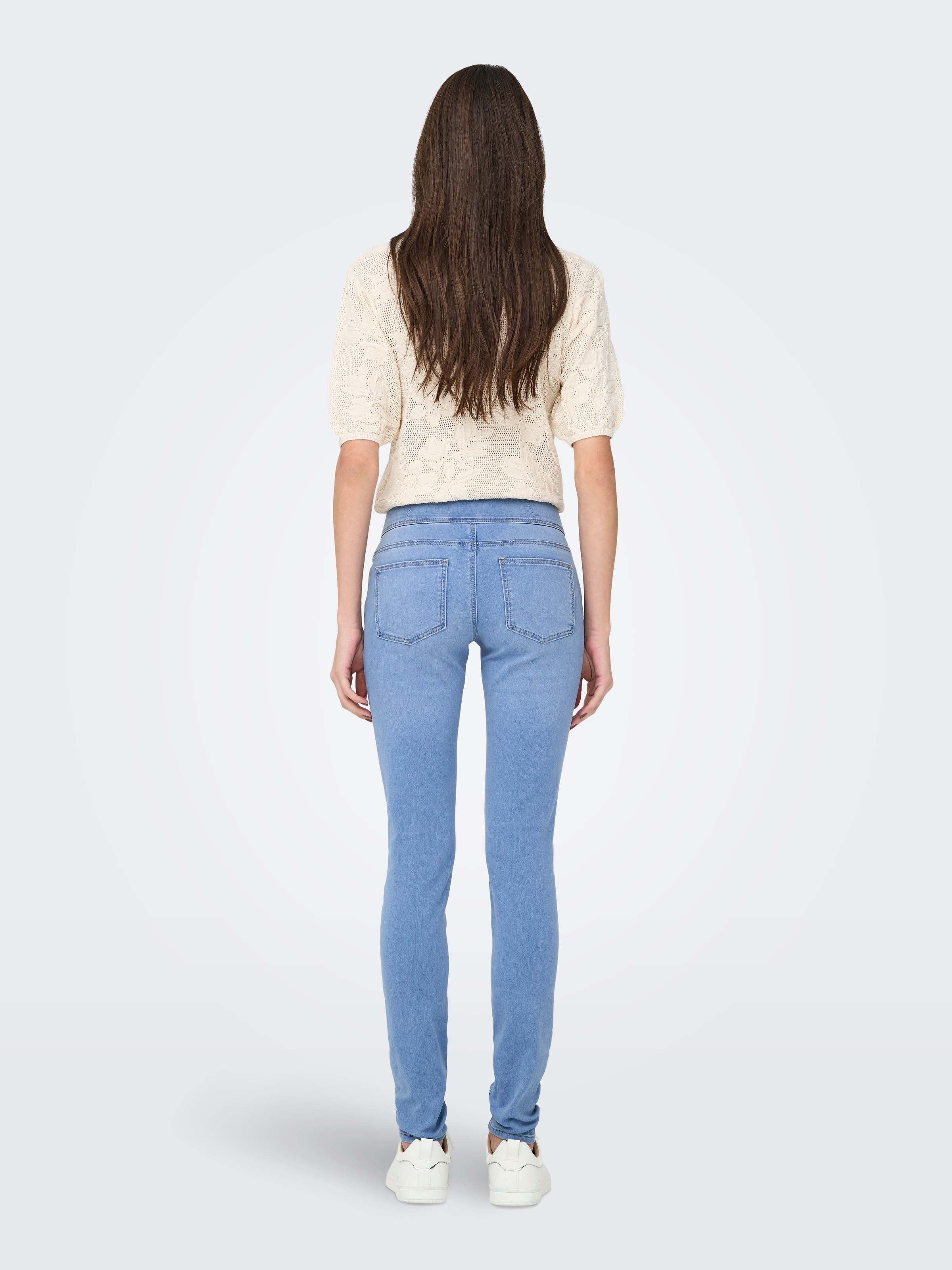 ONLY Skinny-fit-Jeans »ONLROYAL REG VIS BUT SK DNM PIM«