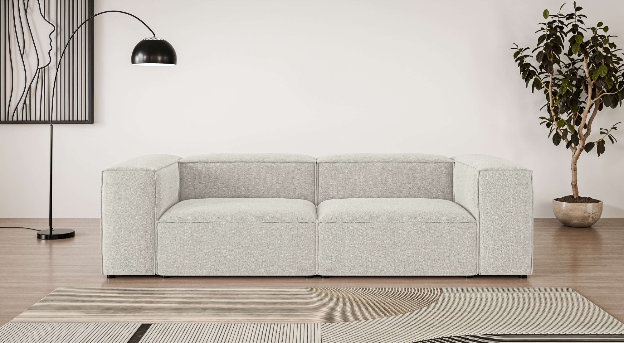 OTTO home Big-Sofa "HAILY Modularsofa, Verlässliche Qualität, Sitztiefe 70 günstig online kaufen