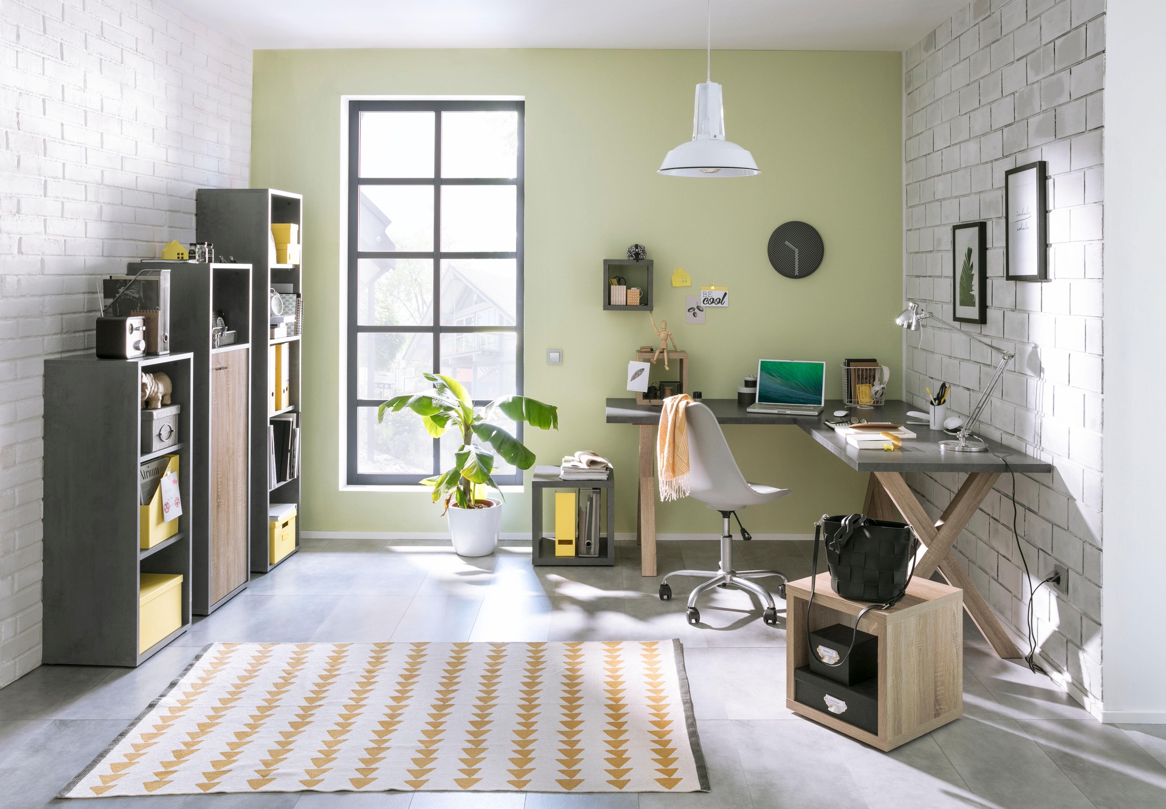 Mäusbacher Anbautisch "Mio" 3,2 cm starke Tischplatte günstig online kaufen