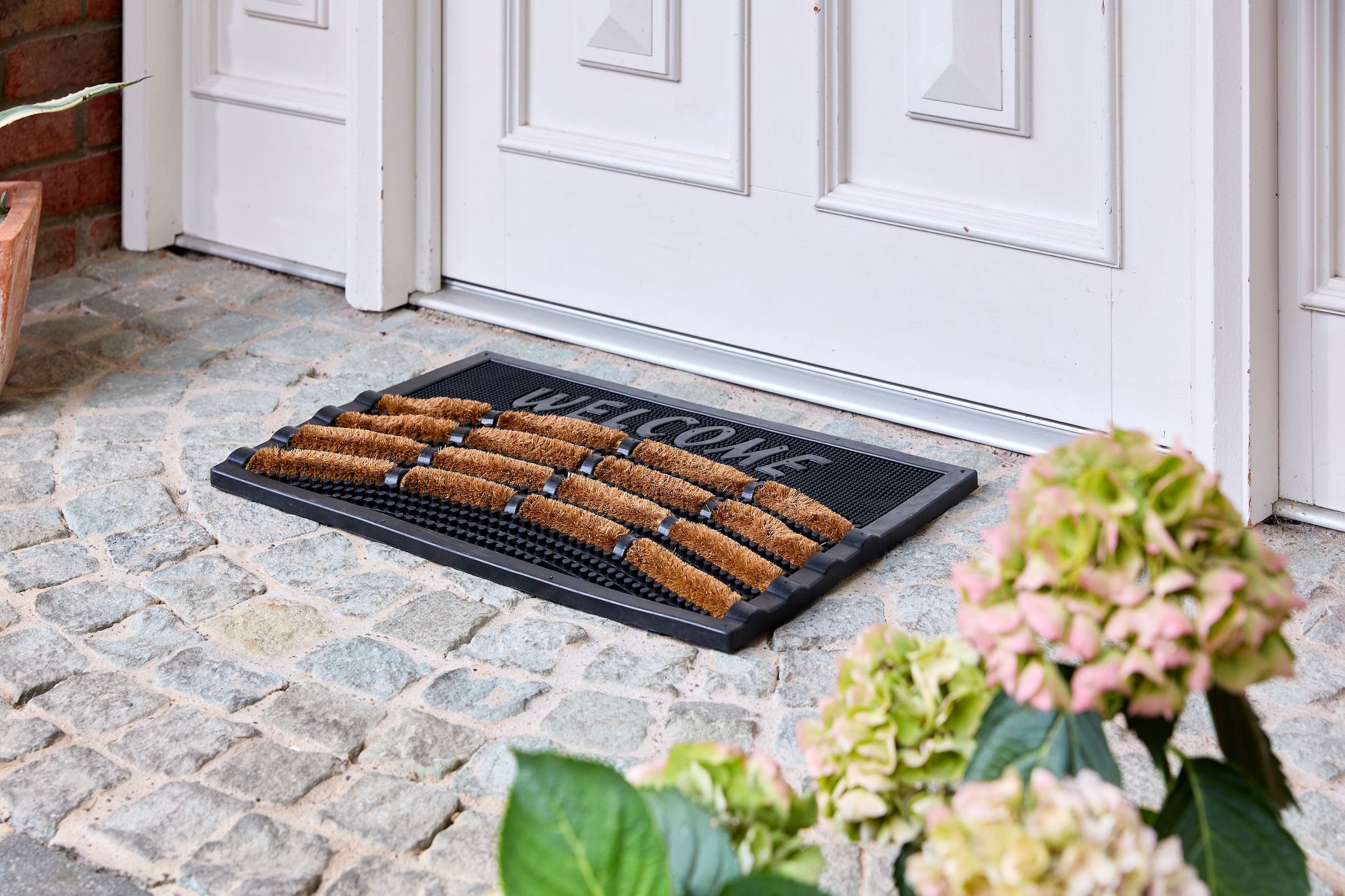 ASTRA Fußmatte »Rimini« rechteckig 30 mm Höhe Schmutzfangmatte, In- und Outdoor geeignet, 40x60 cm