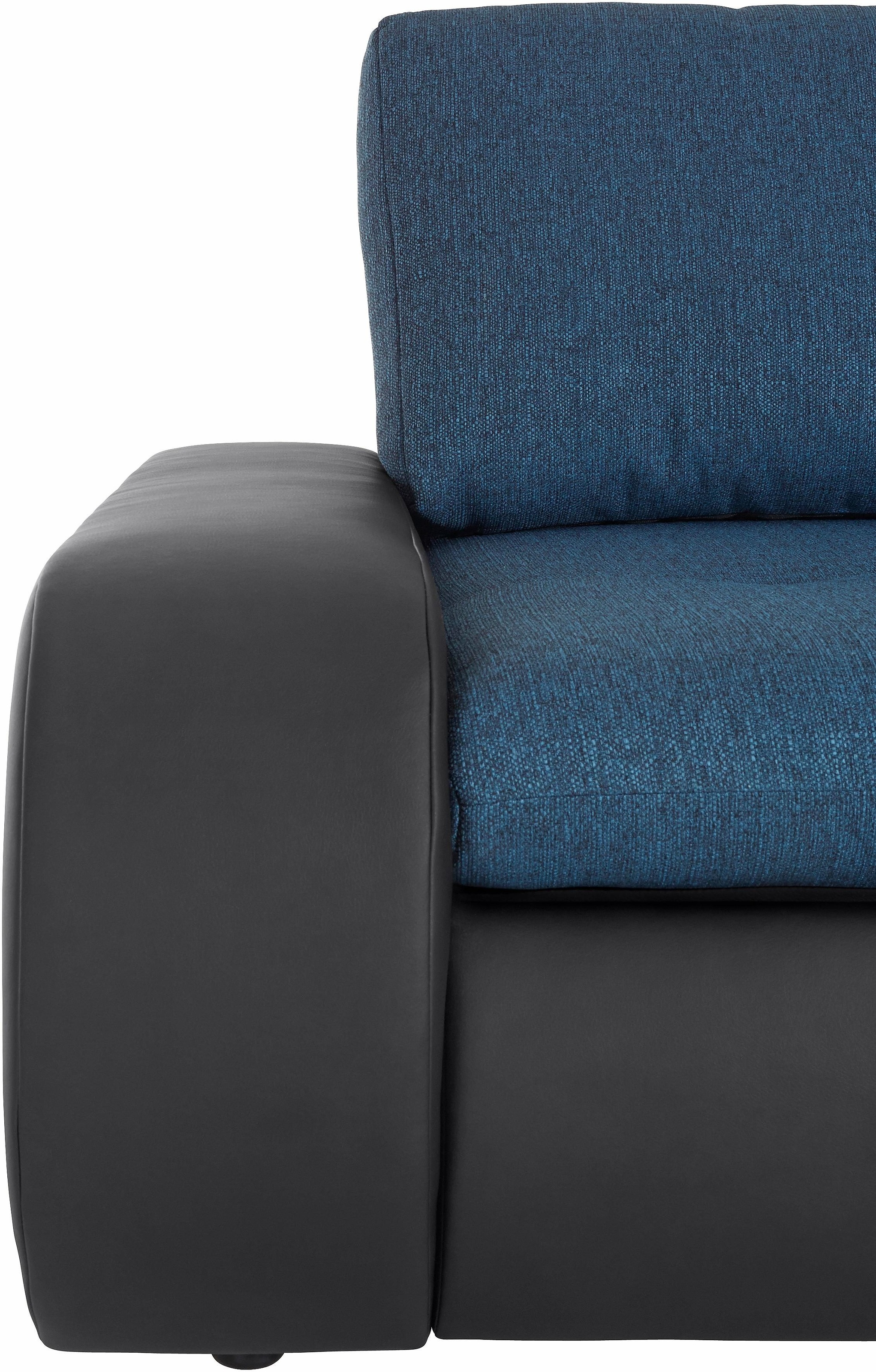 TRENDMANUFAKTUR Ecksofa »Indie, modern und bequem, Materialmix, OTTOs Choice, L-Form«, wahlweise XL oder XXL