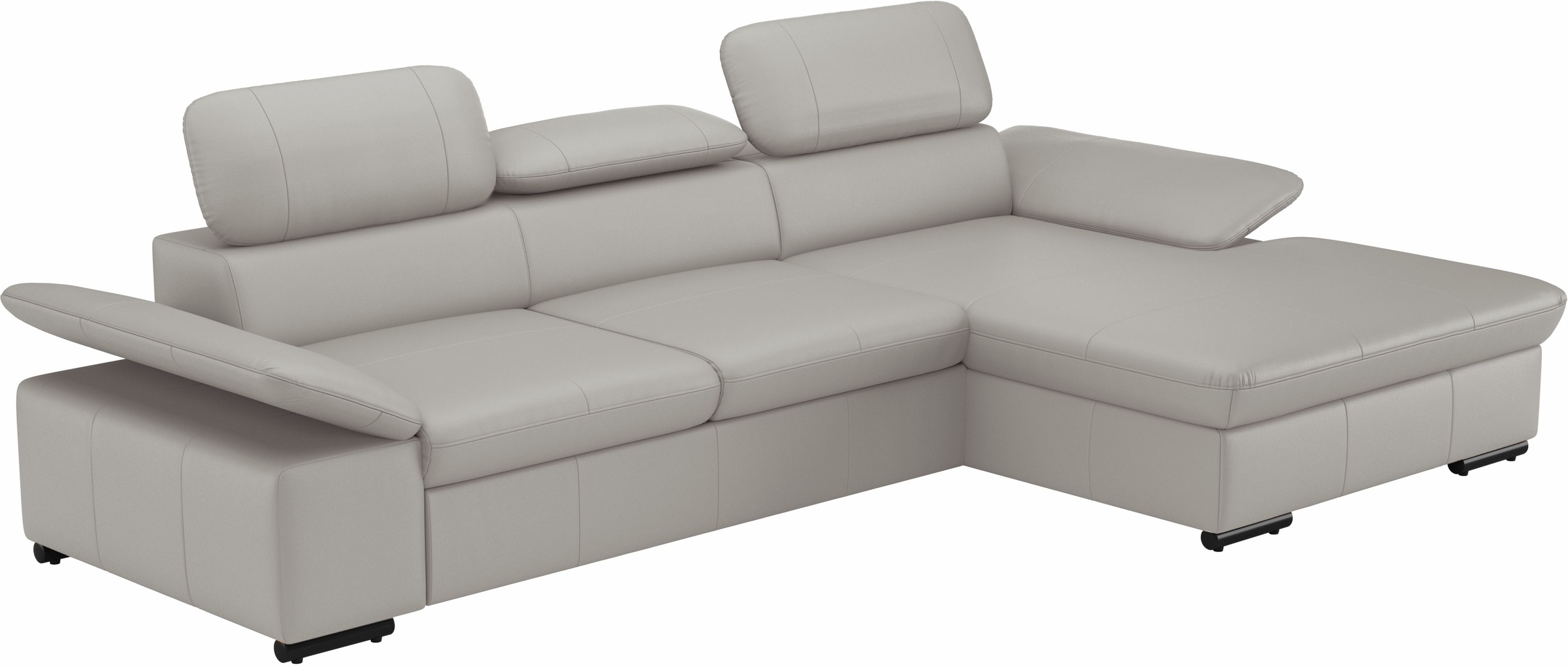 sit&more Ecksofa »Alcudia L-Form«, wahlweise mit Bettfunktion