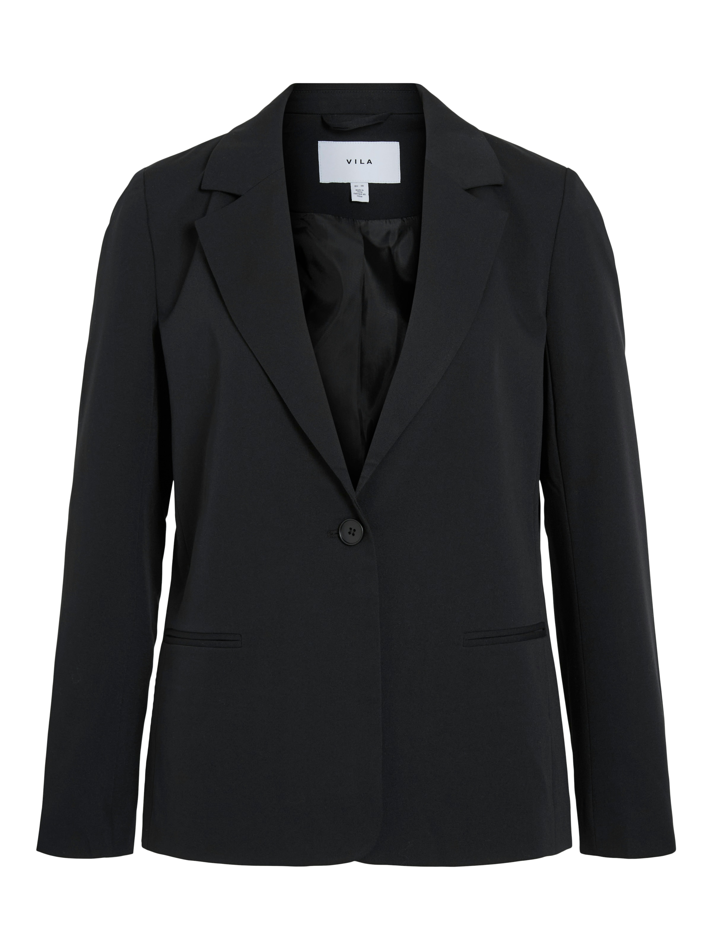 Vila Kurzblazer »VIBELLA L/S BLAZER - NOOS« Materialmix