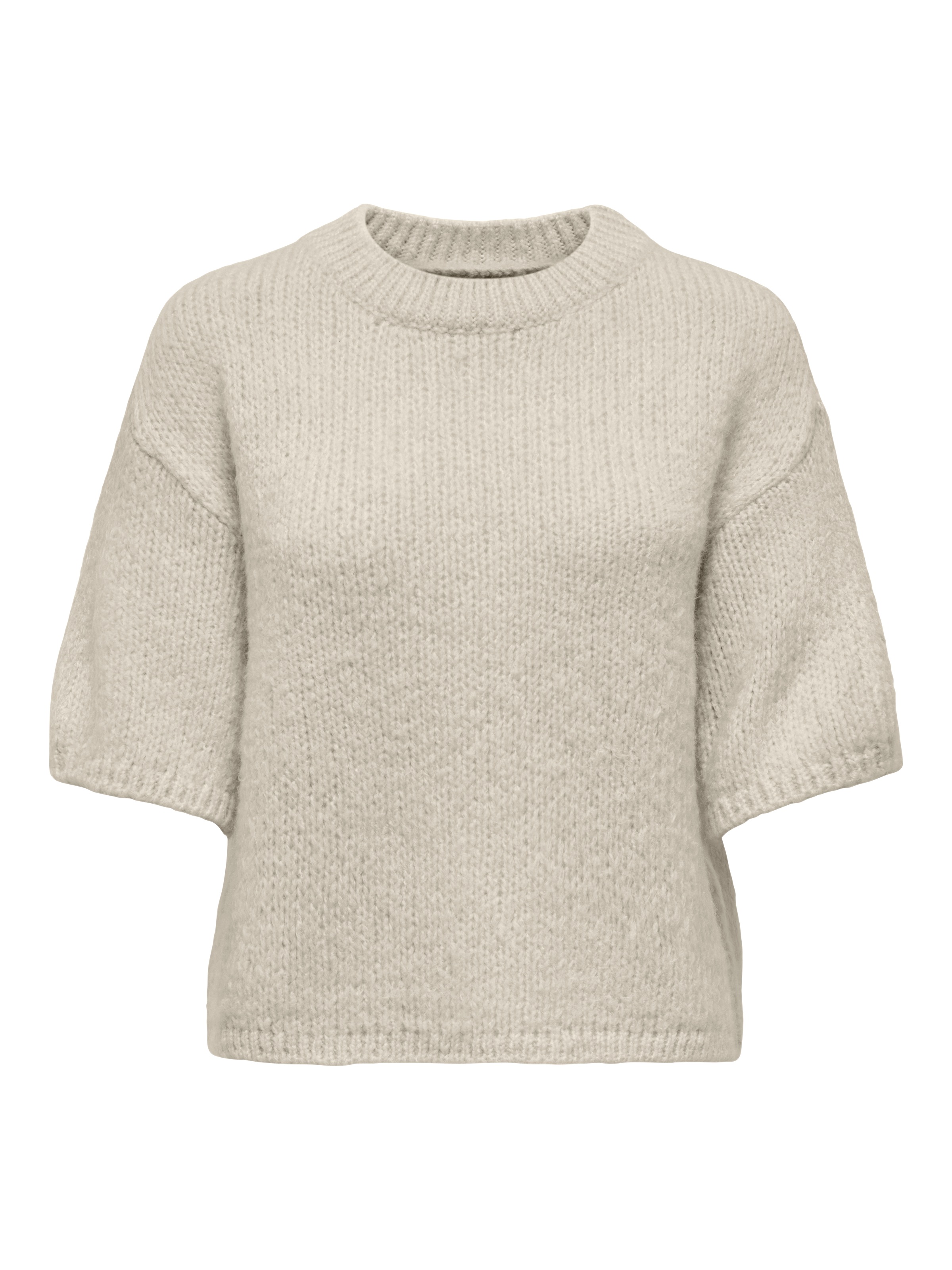 JDY Strickpullover »JDYLINEA S/S PULLOVER O-NECK KNT NOOS« Kunstfaser, Knit Fit