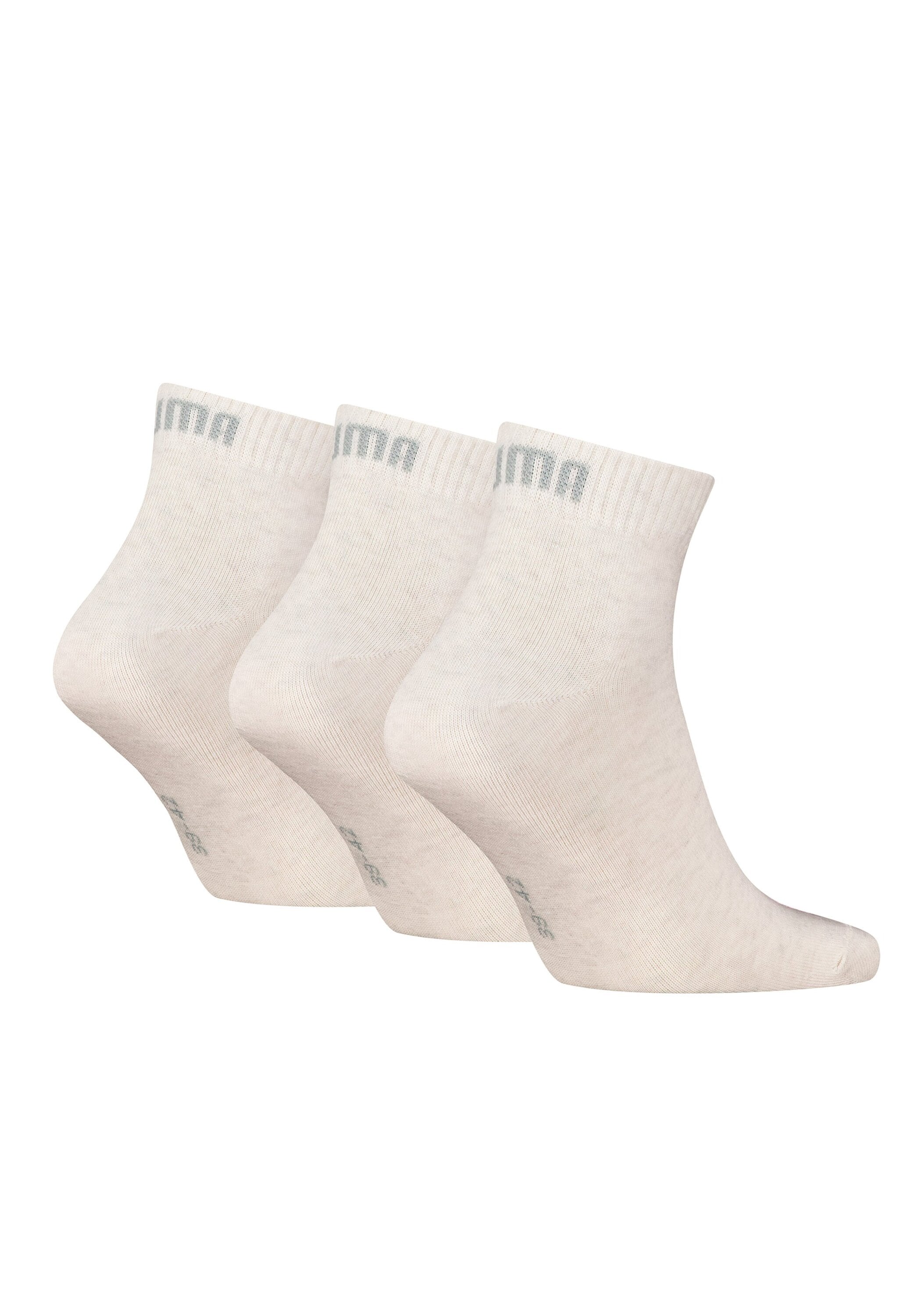 PUMA Kurzsocken »Socken Quarter Plain 3P 3er Pack«