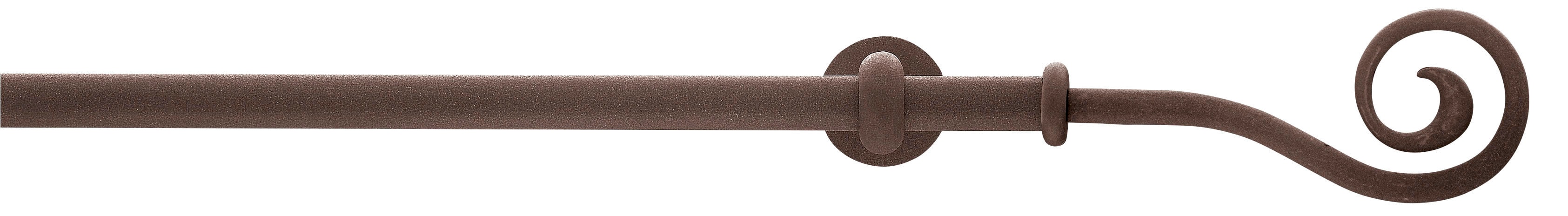 GARESA Gardinenstange "ESPERANCA" Ø 16 mm 1 läufig-läufig Wunschmaßlänge Vo günstig online kaufen