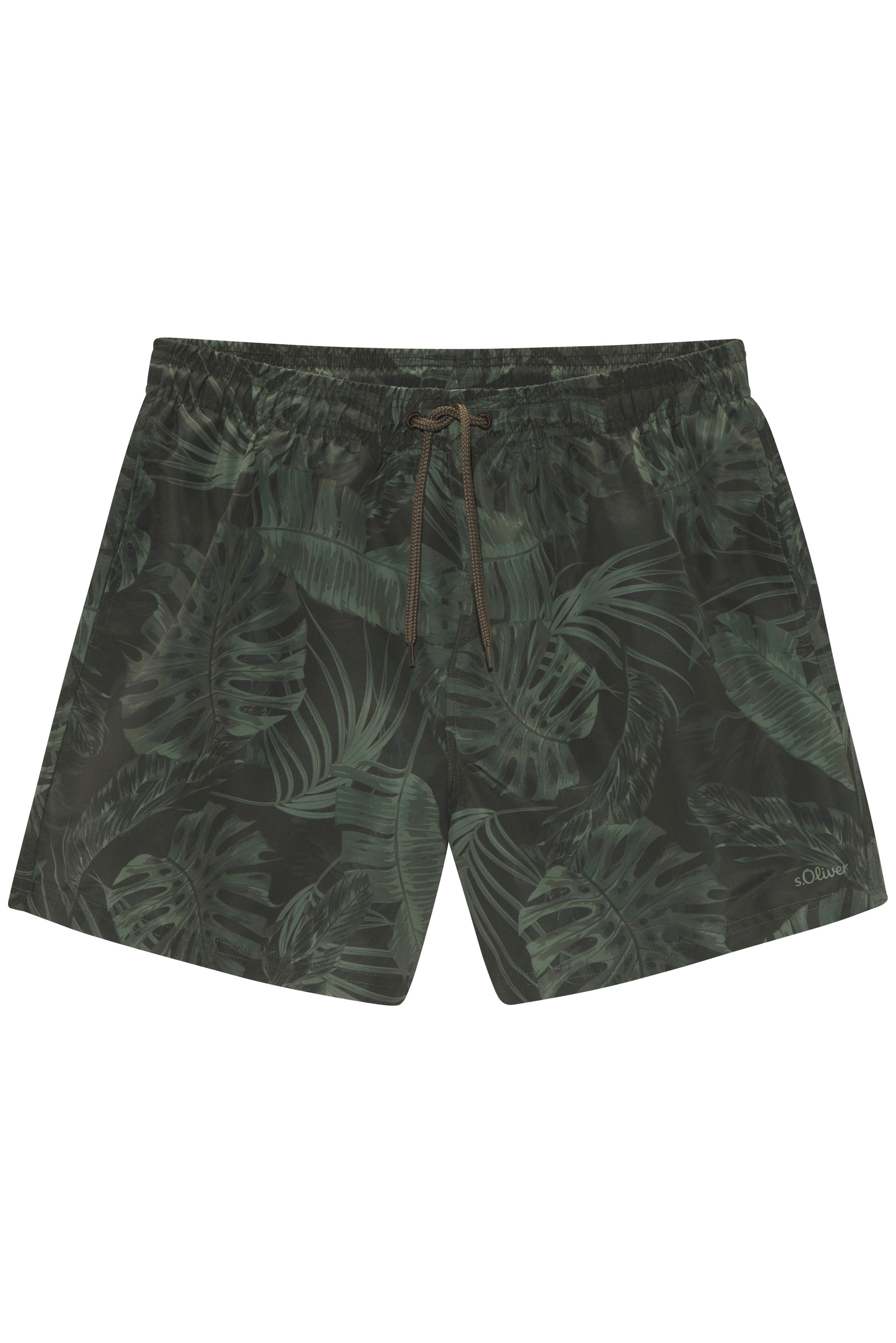 s.Oliver Badeshorts »Land«, im tropischen-Design