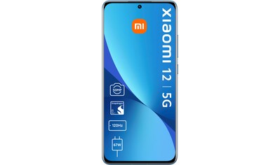 Xiaomi Smartphone »12 5G«, Blue, 15,95 cm/6,28 Zoll, 256 GB Speicherplatz, 50 MP Kamera kaufen